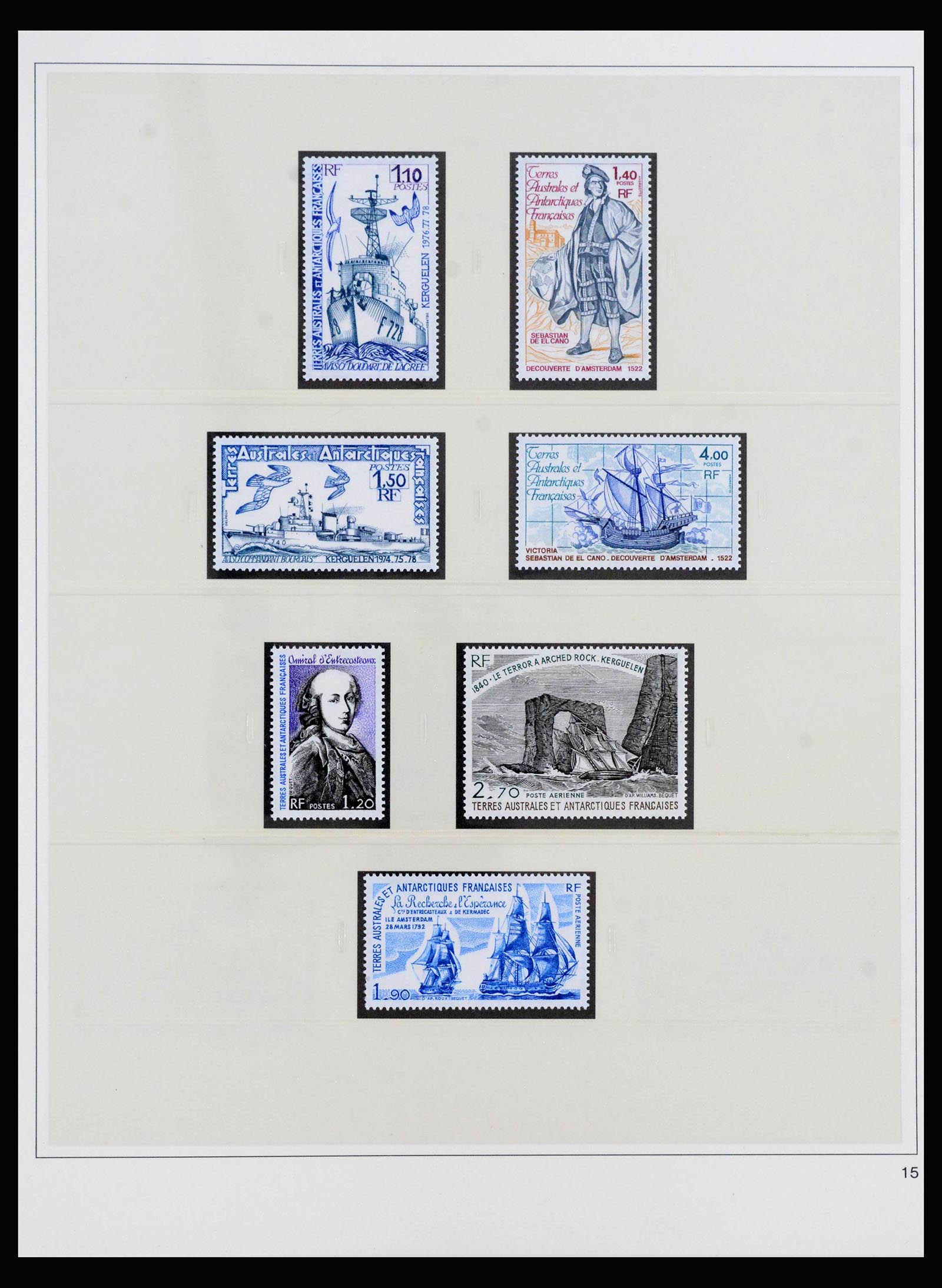 39991 0016 - Postzegelverzameling 39991 TAAF compleet 1948-2002.