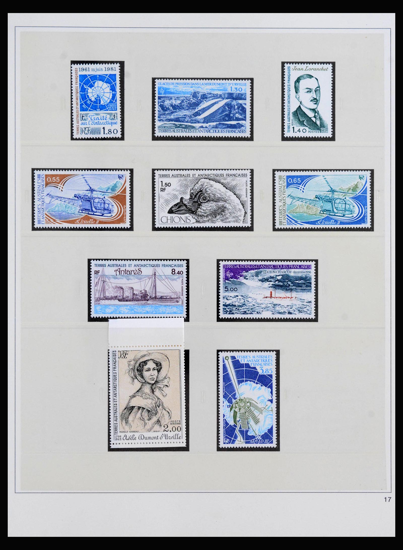 39991 0018 - Postzegelverzameling 39991 TAAF compleet 1948-2002.