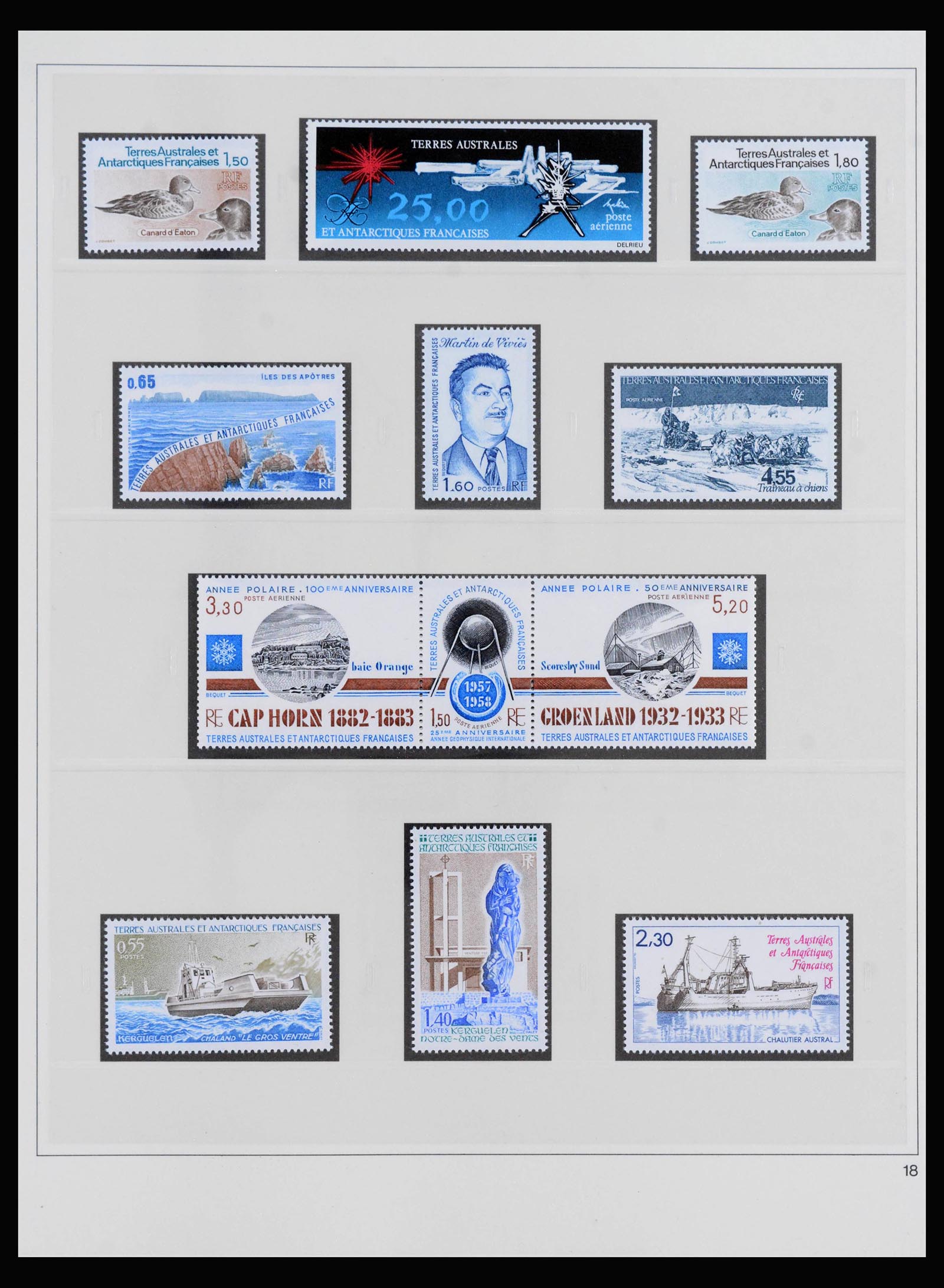 39991 0019 - Postzegelverzameling 39991 TAAF compleet 1948-2002.