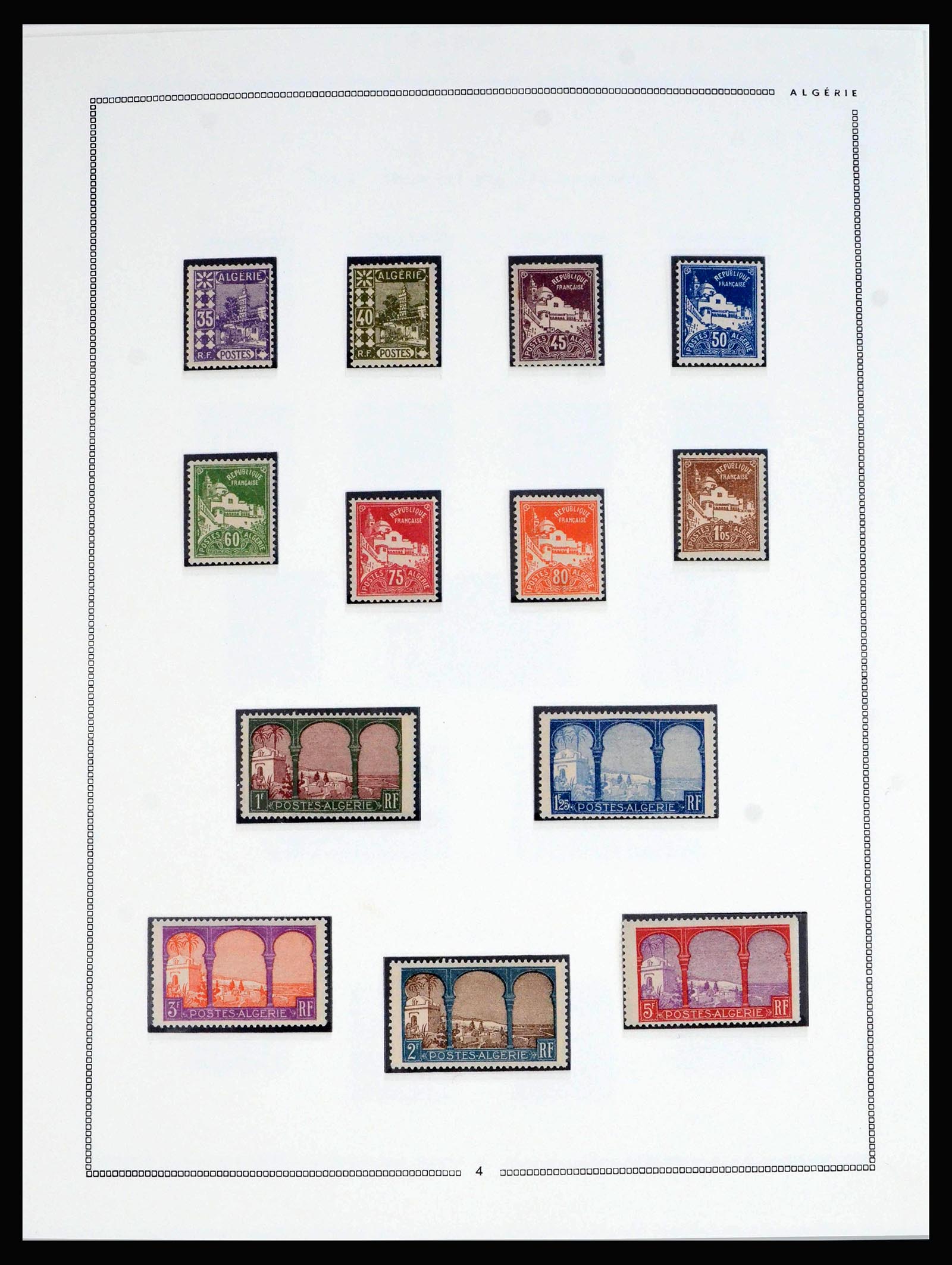 39997 0004 - Postzegelverzameling 39997 Algerije 1924-2000.
