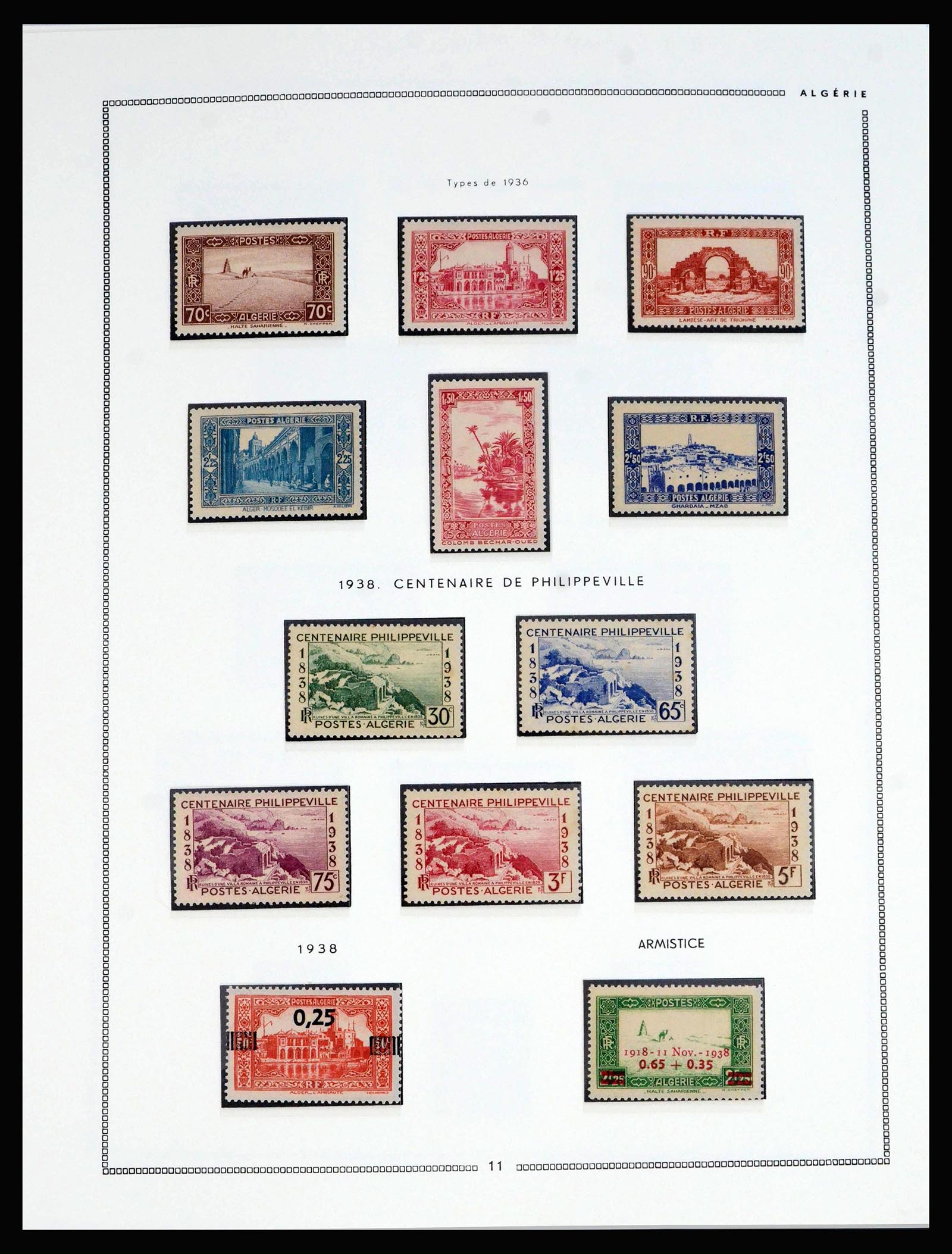 39997 0011 - Postzegelverzameling 39997 Algerije 1924-2000.