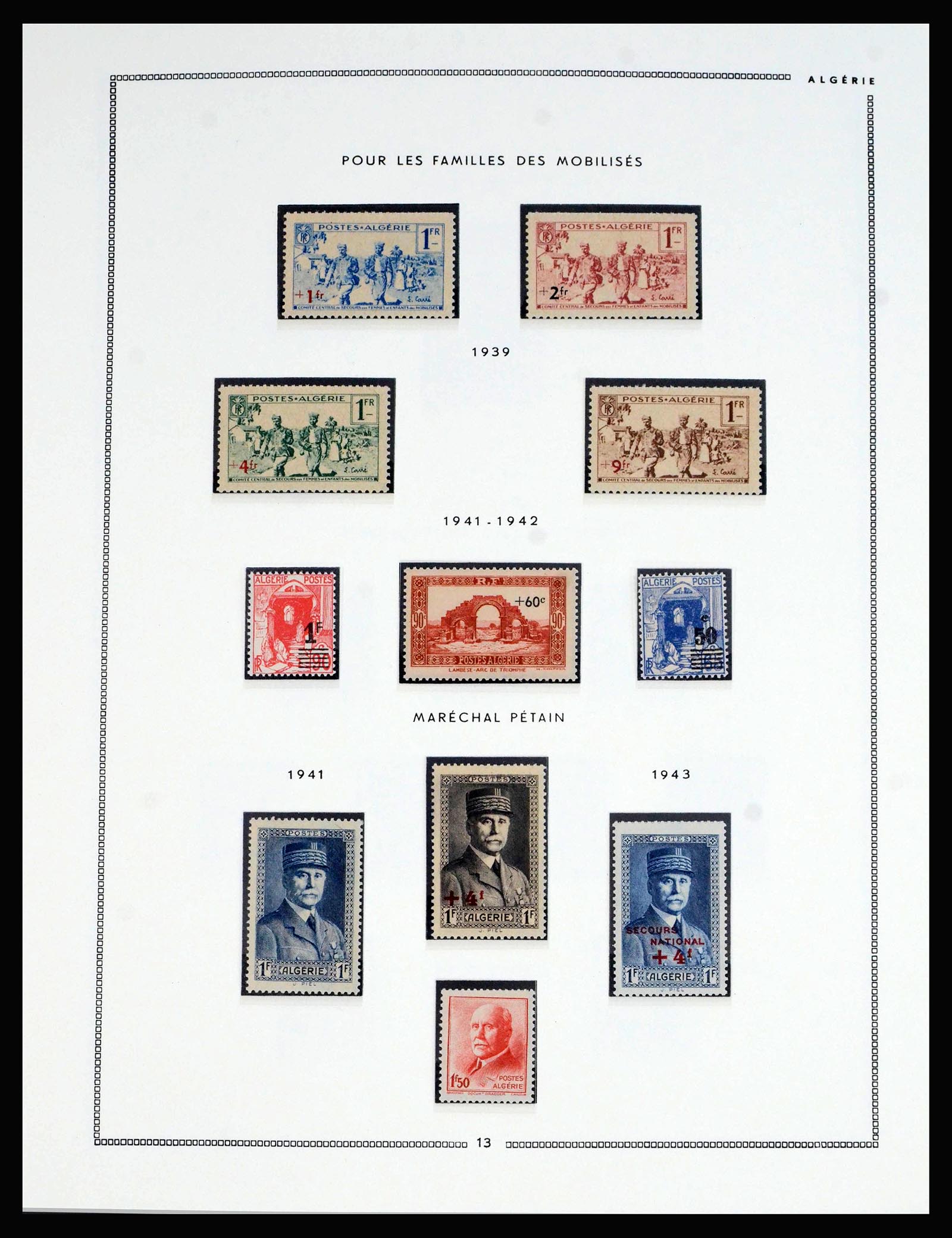 39997 0014 - Postzegelverzameling 39997 Algerije 1924-2000.