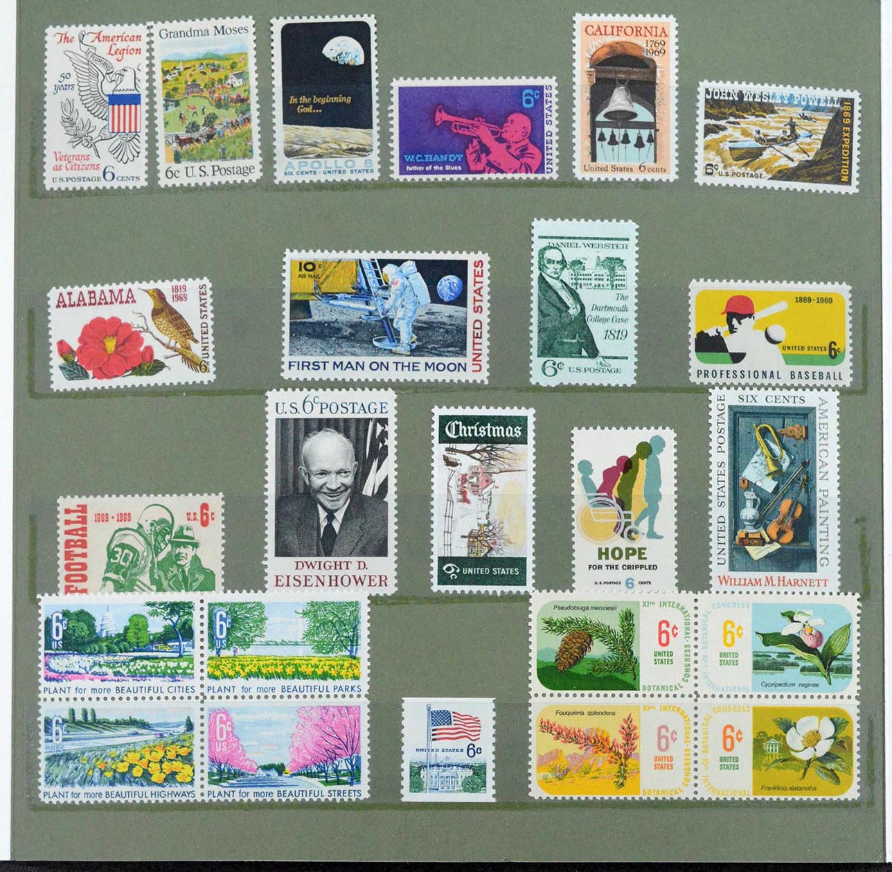 39998 0003 - Postzegelverzameling 39998 USA jaarsets 1968-1983.