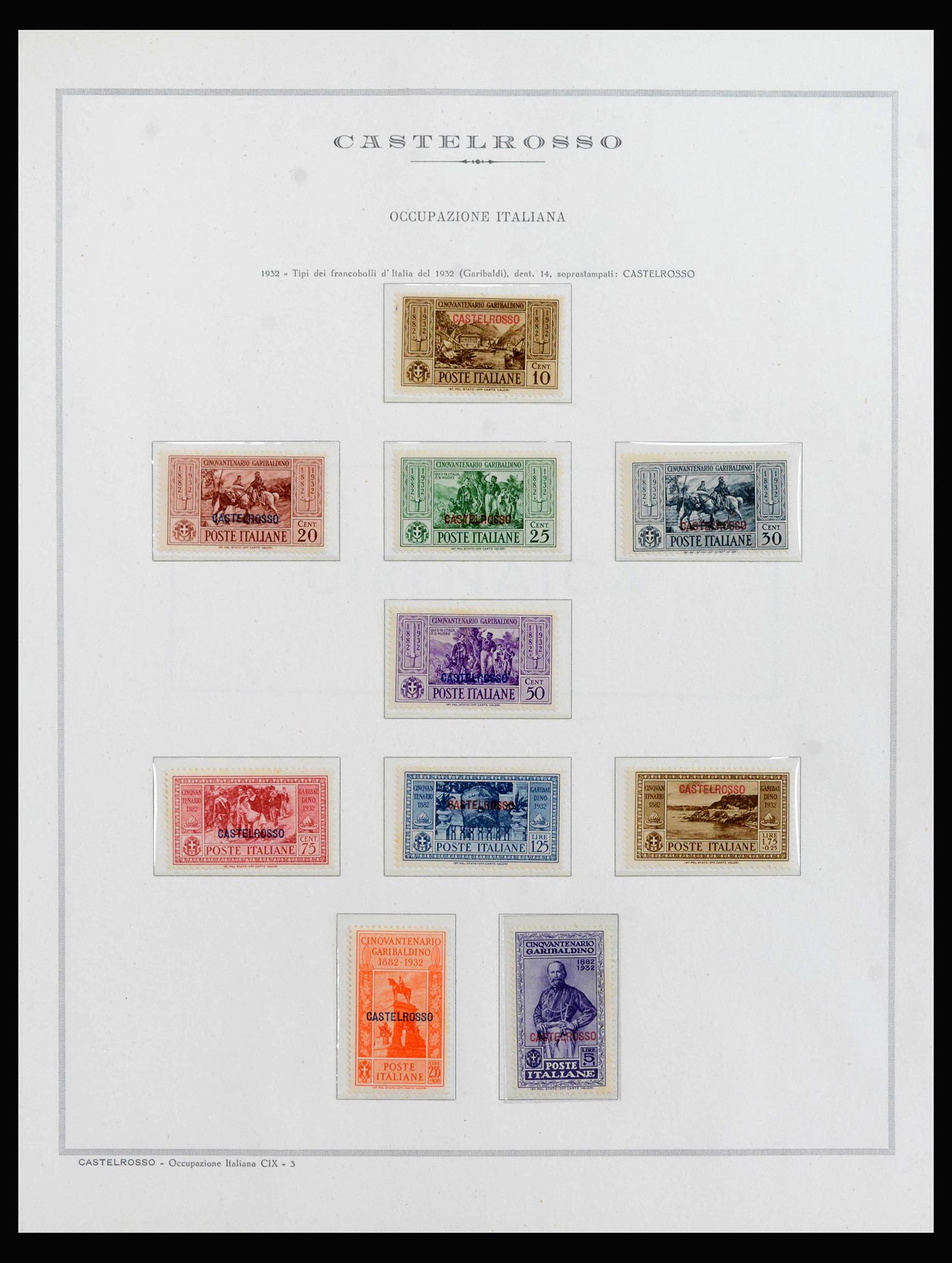 40000 0020 - Postzegelverzameling 40000 Italiaanse kolonien compleet 1893-1960.