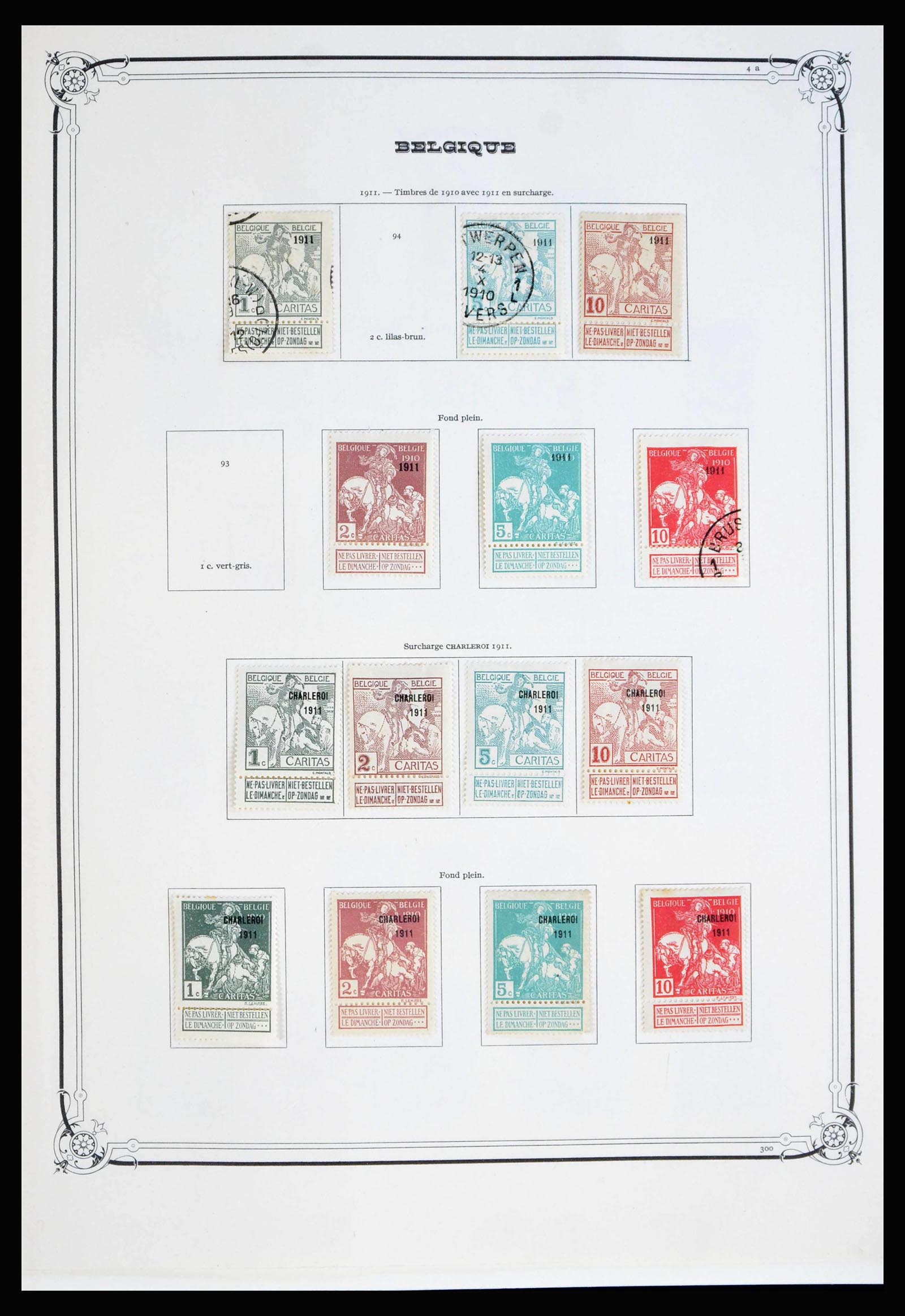 40001 0005 - Postzegelverzameling 40001 België 1849-1996.