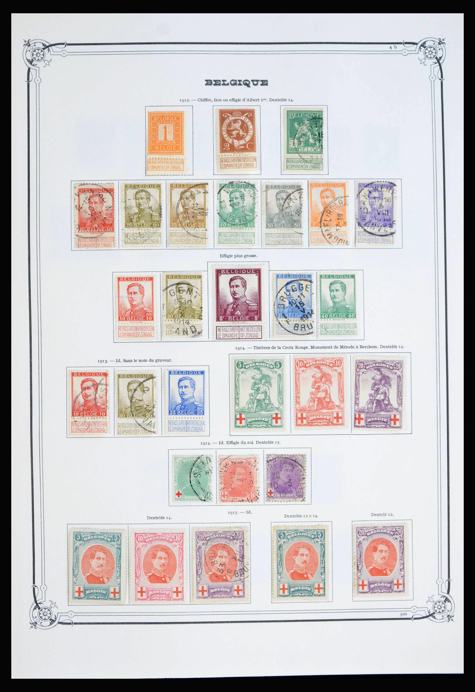 40001 0006 - Postzegelverzameling 40001 België 1849-1996.