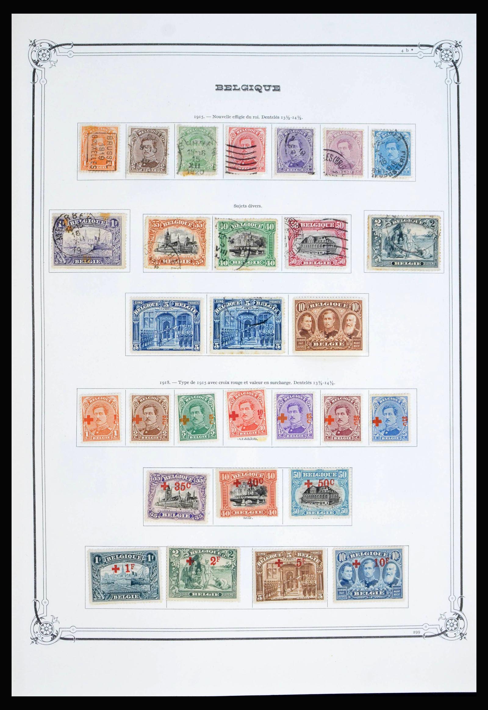 40001 0007 - Postzegelverzameling 40001 België 1849-1996.