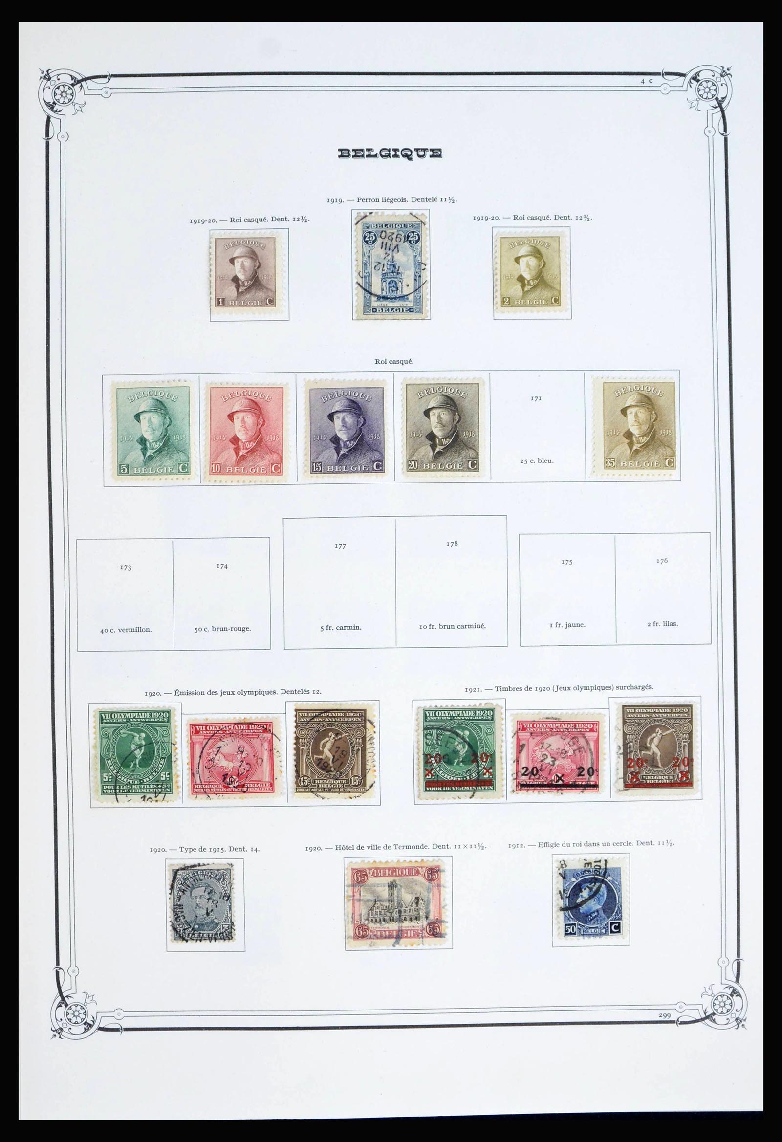 40001 0008 - Postzegelverzameling 40001 België 1849-1996.