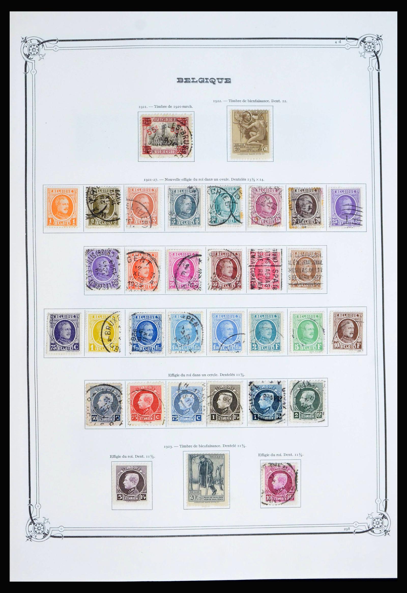 40001 0009 - Postzegelverzameling 40001 België 1849-1996.