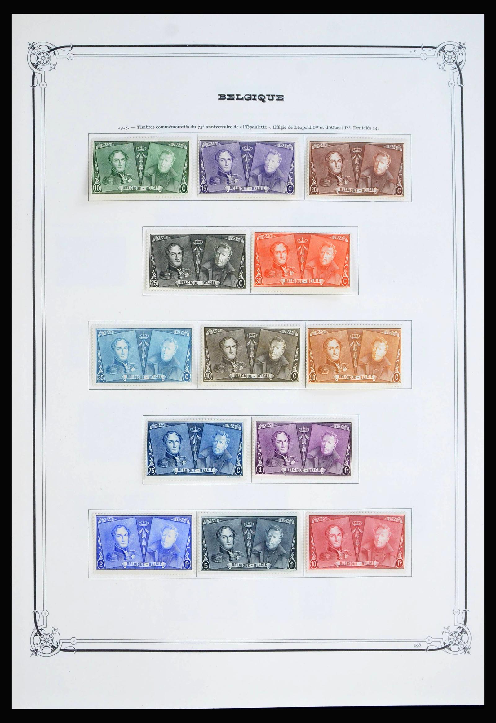40001 0010 - Postzegelverzameling 40001 België 1849-1996.