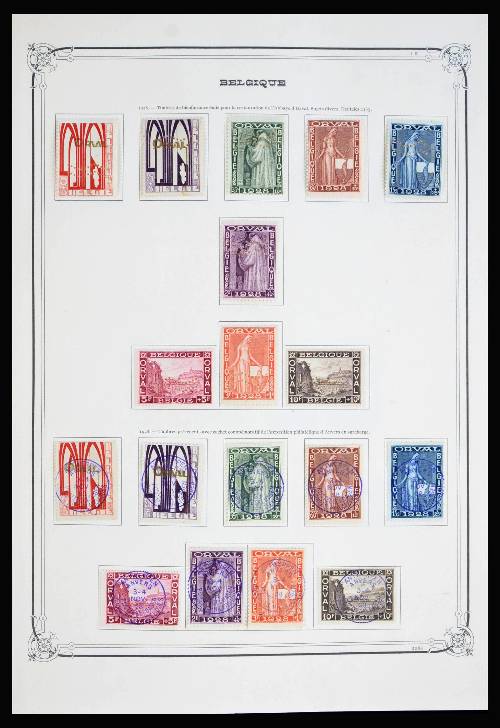 40001 0012 - Postzegelverzameling 40001 België 1849-1996.