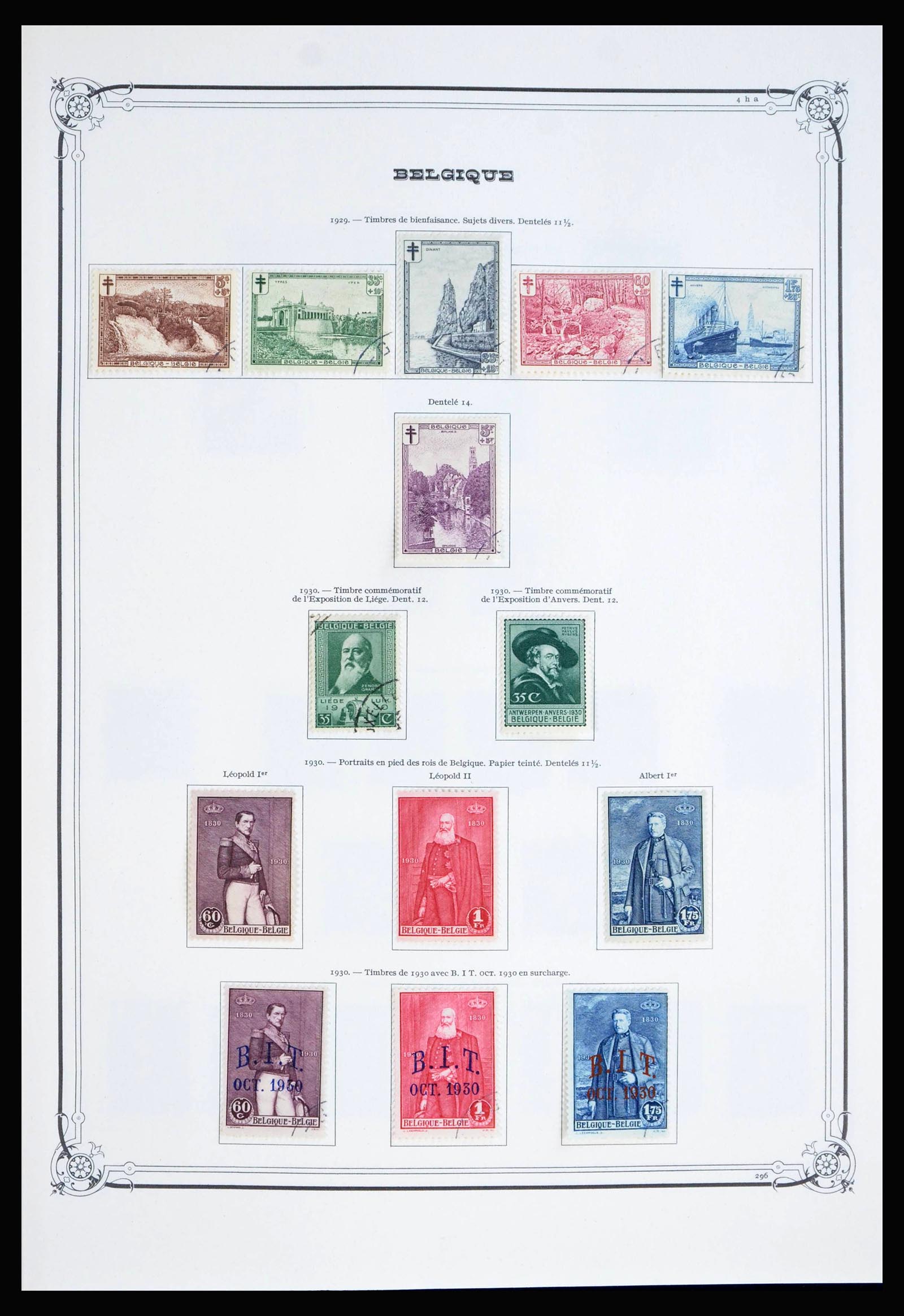 40001 0015 - Postzegelverzameling 40001 België 1849-1996.