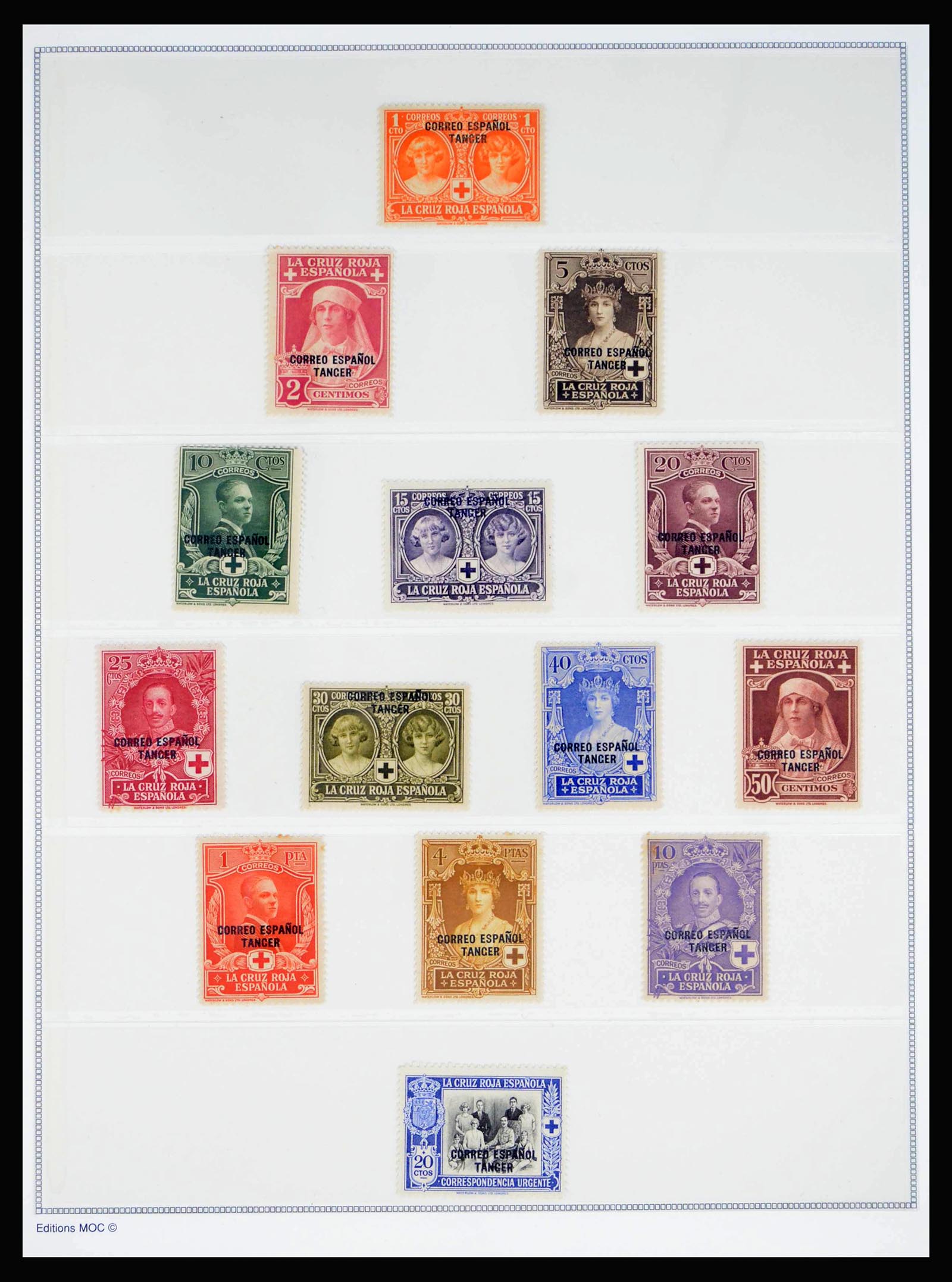 40005 0008 - Stamp collection 40005 Spanish colonies 1903-1957.