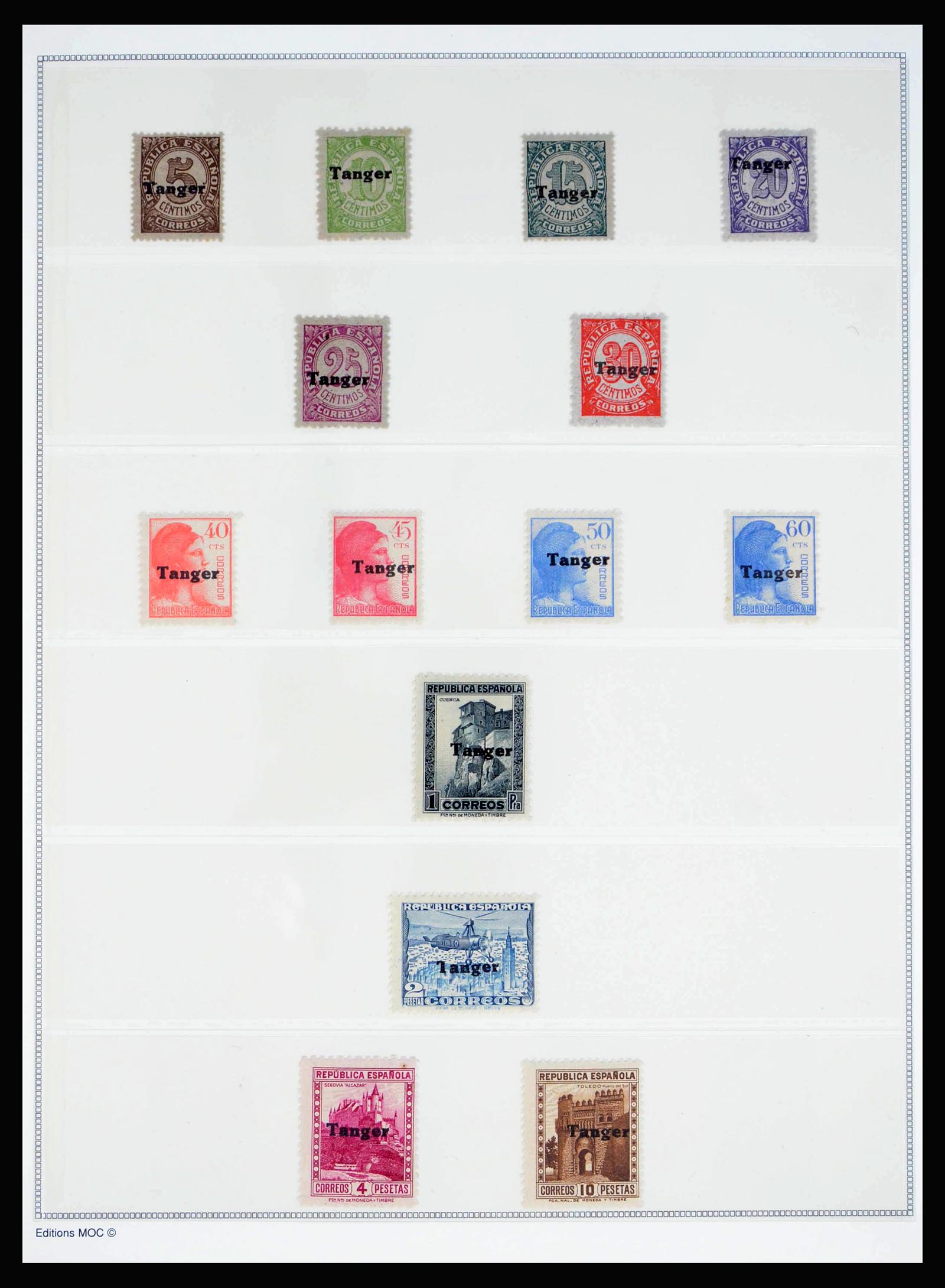 40005 0018 - Stamp collection 40005 Spanish colonies 1903-1957.