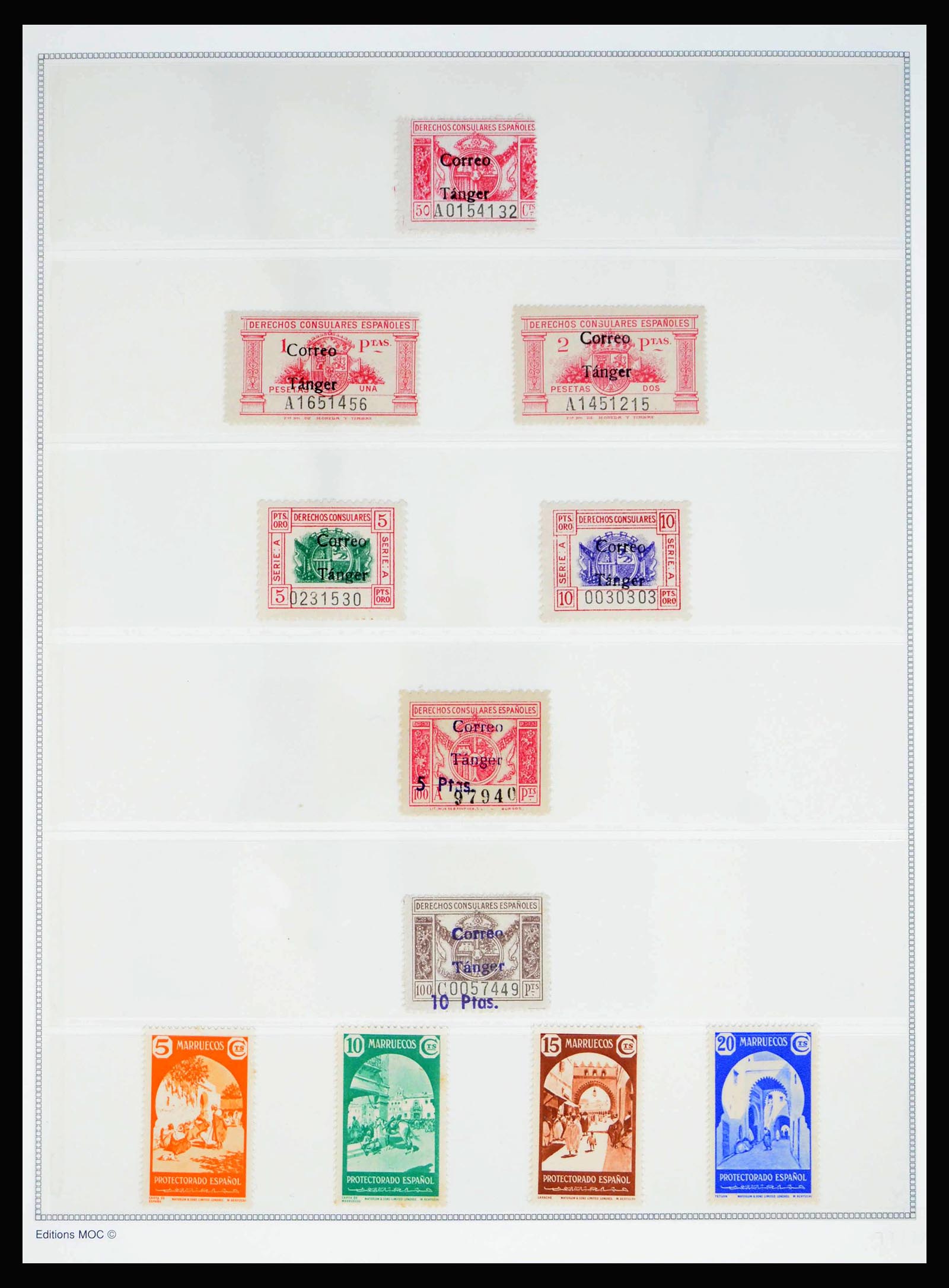 40005 0019 - Stamp collection 40005 Spanish colonies 1903-1957.