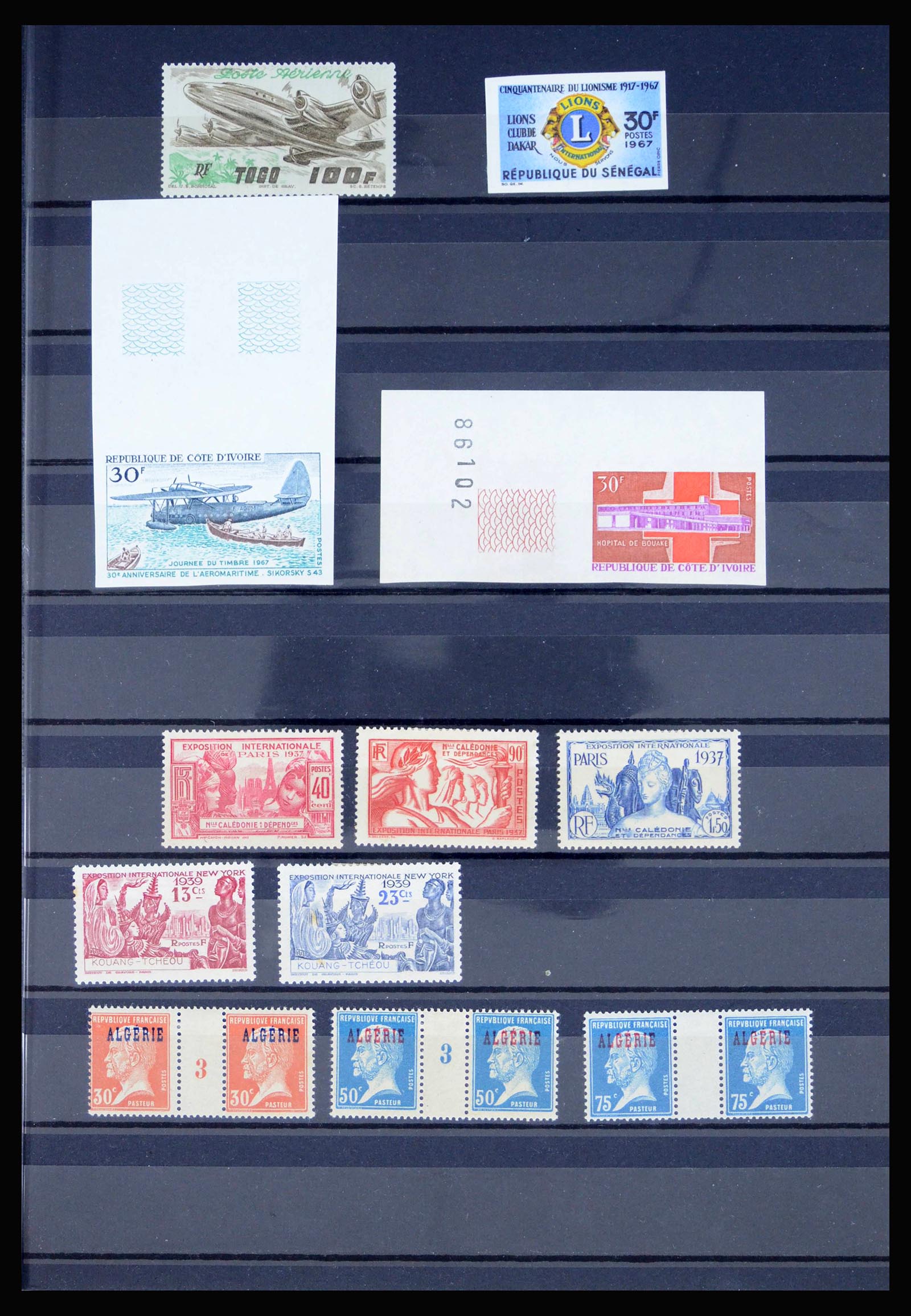 40006 0003 - Postzegelverzameling 40006 Frankrijk en koloniën 1853-1970.