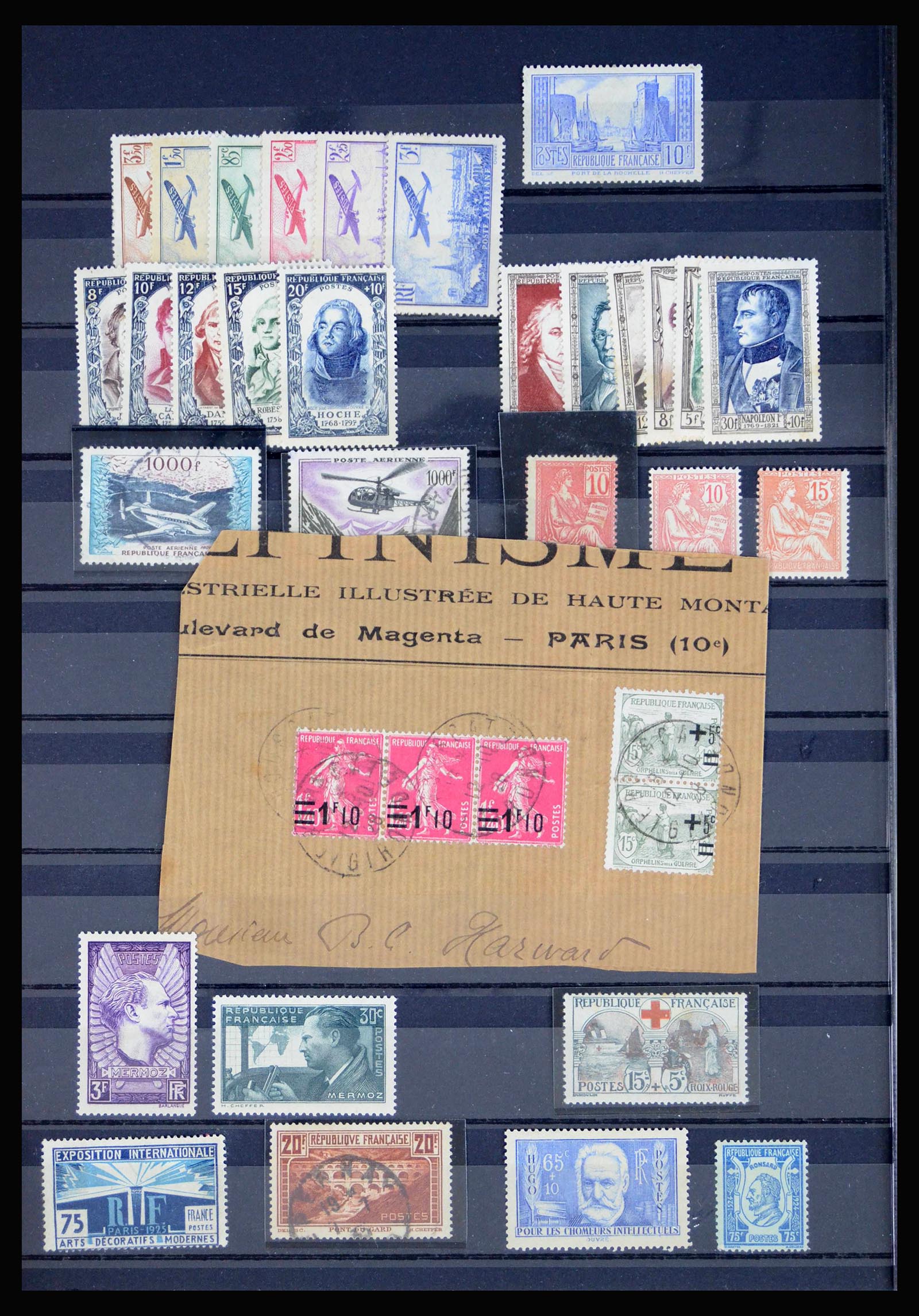 40006 0004 - Postzegelverzameling 40006 Frankrijk en koloniën 1853-1970.