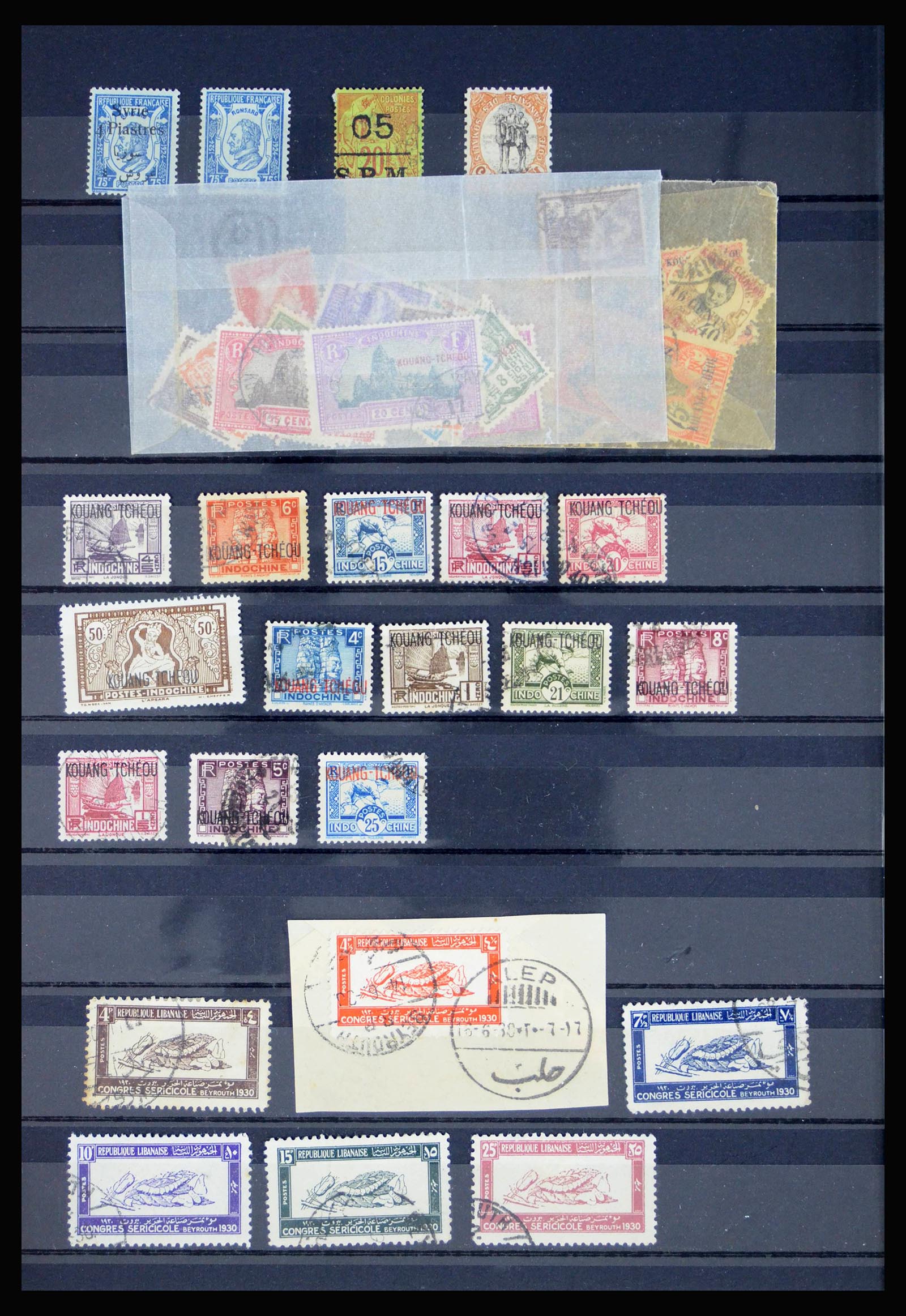 40006 0008 - Postzegelverzameling 40006 Frankrijk en koloniën 1853-1970.