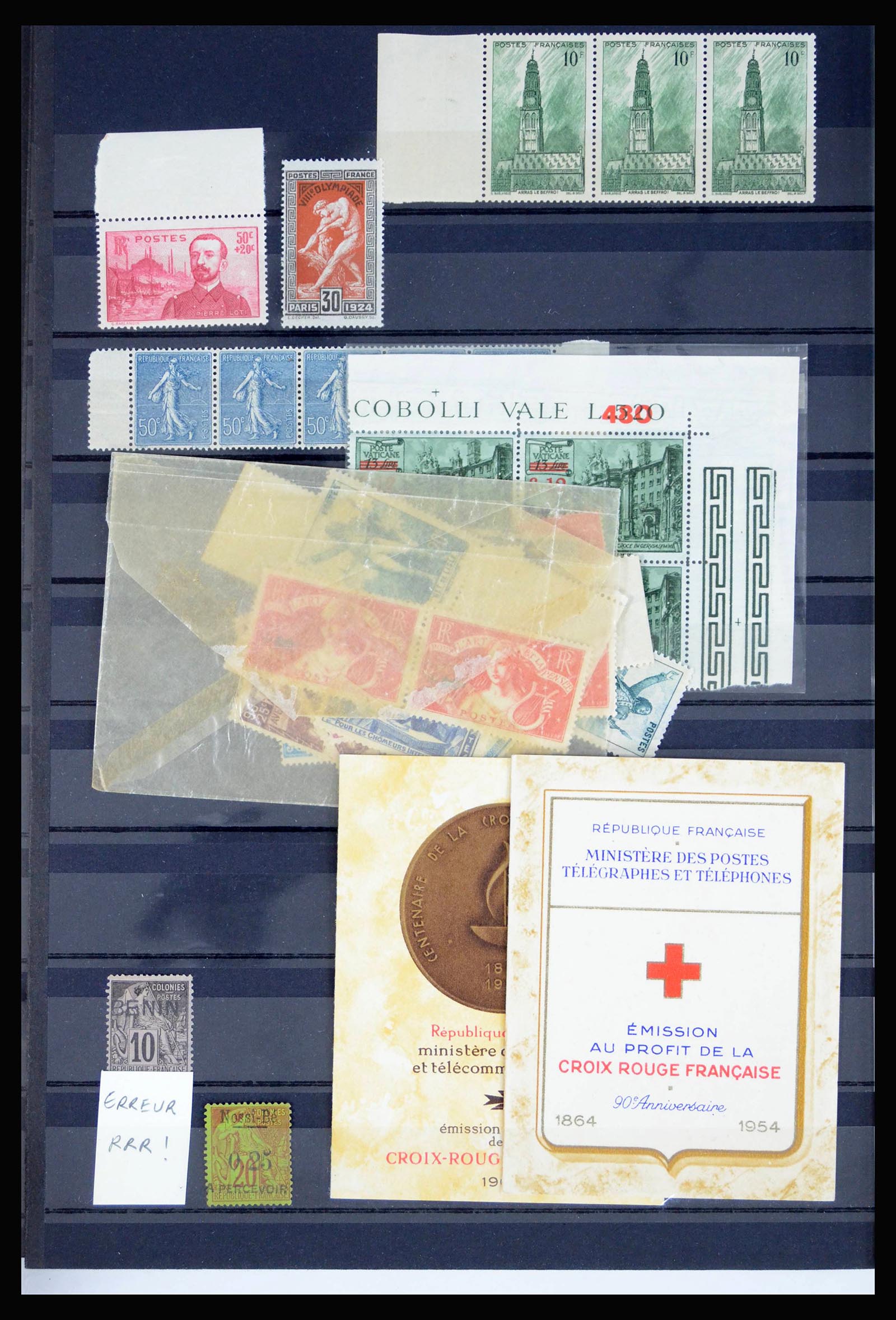40006 0012 - Postzegelverzameling 40006 Frankrijk en koloniën 1853-1970.