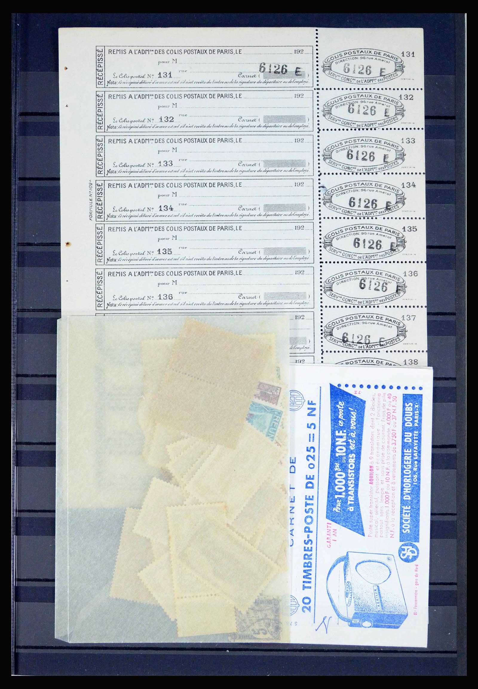 40006 0013 - Postzegelverzameling 40006 Frankrijk en koloniën 1853-1970.