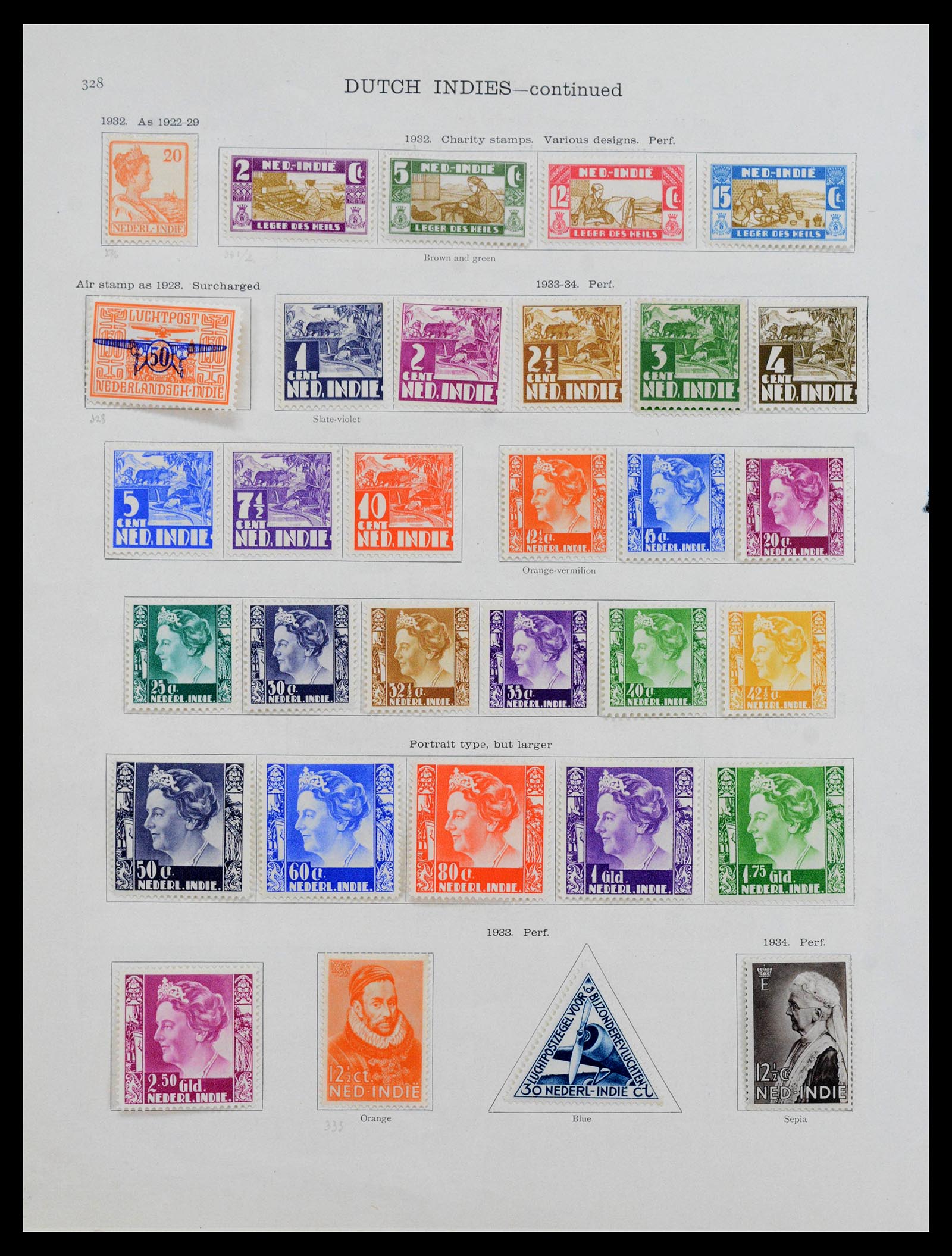 40016 0006 - Postzegelverzameling 40016 Overzeese gebiedsdelen 1870-1937.