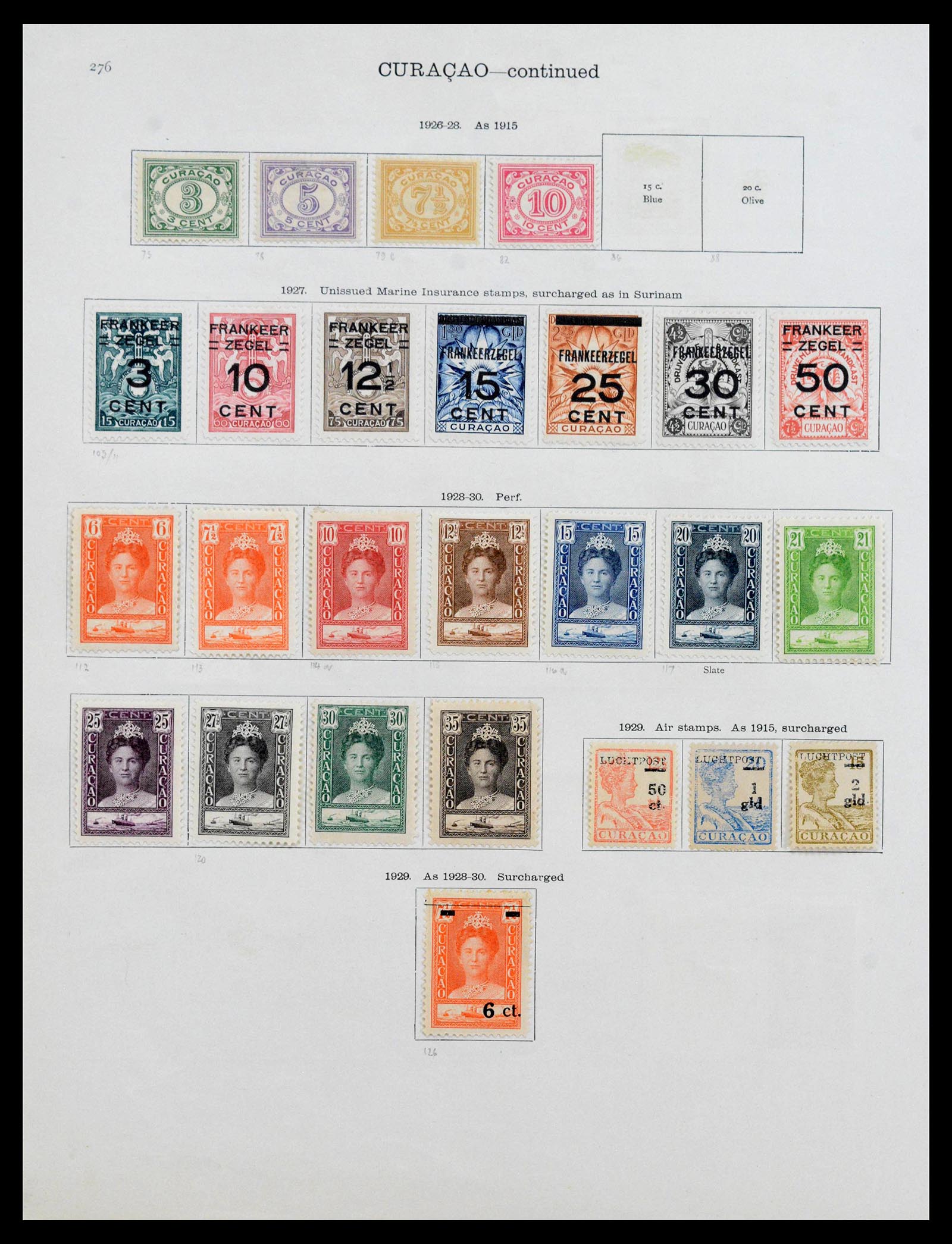40016 0010 - Postzegelverzameling 40016 Overzeese gebiedsdelen 1870-1937.
