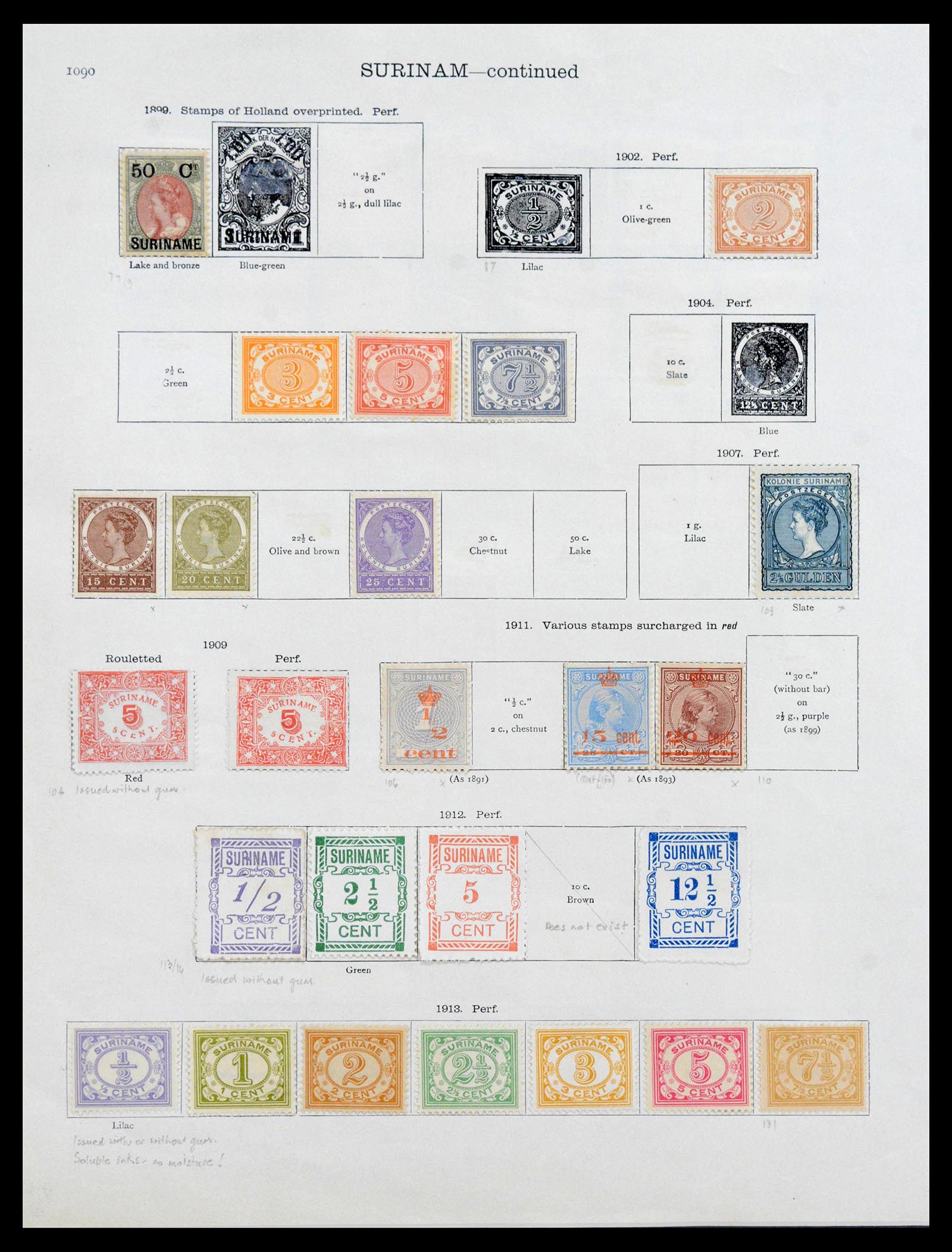 40016 0013 - Postzegelverzameling 40016 Overzeese gebiedsdelen 1870-1937.