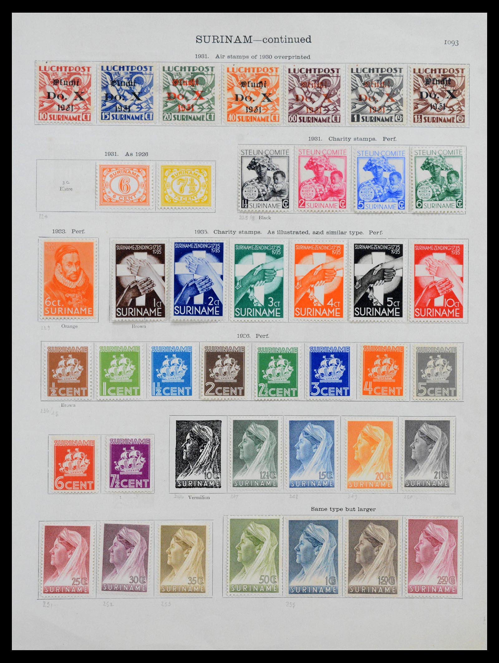 40016 0016 - Postzegelverzameling 40016 Overzeese gebiedsdelen 1870-1937.