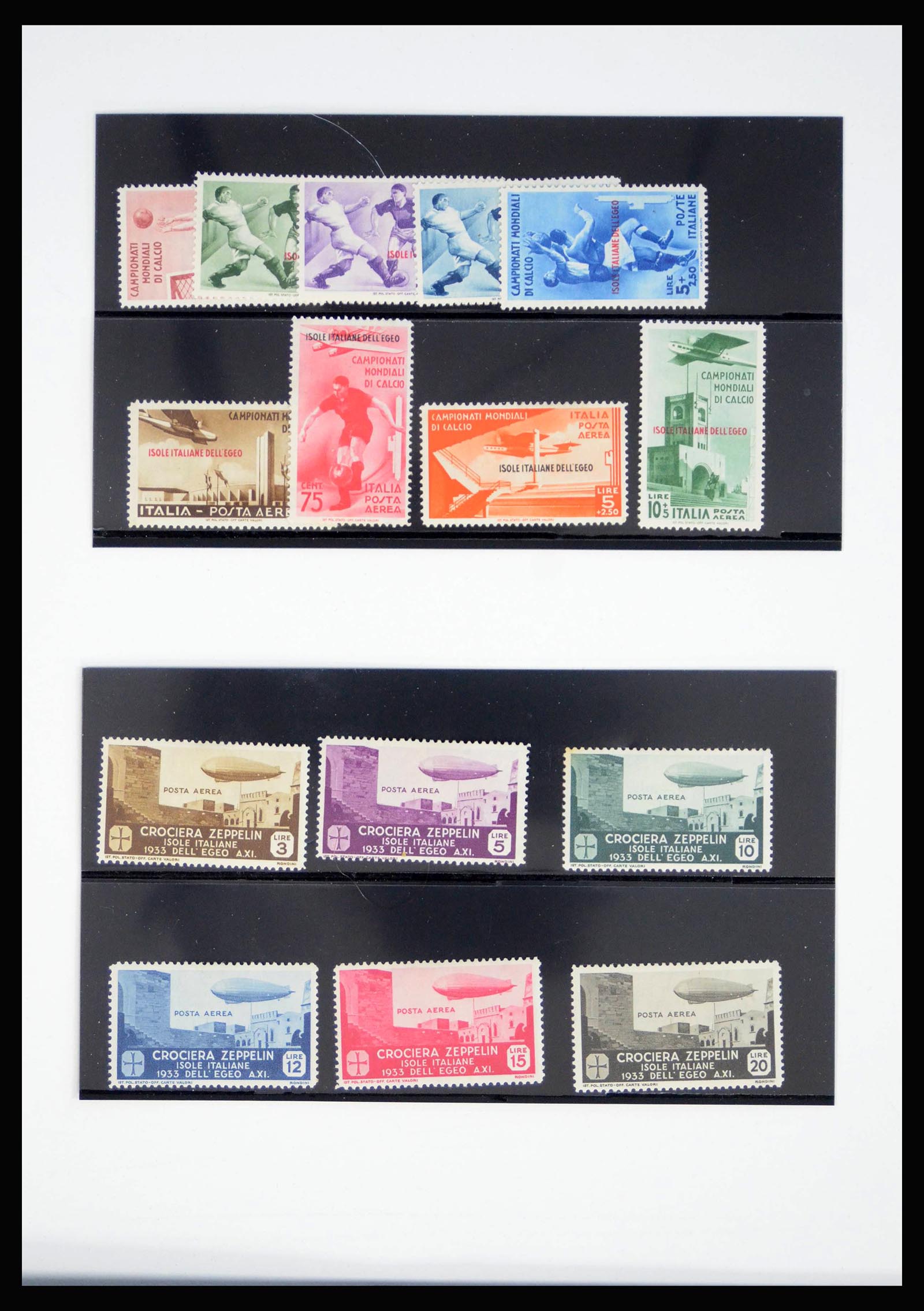 40020 0002 - Postzegelverzameling 40020 Italiaanse koloniën 1893-1940.