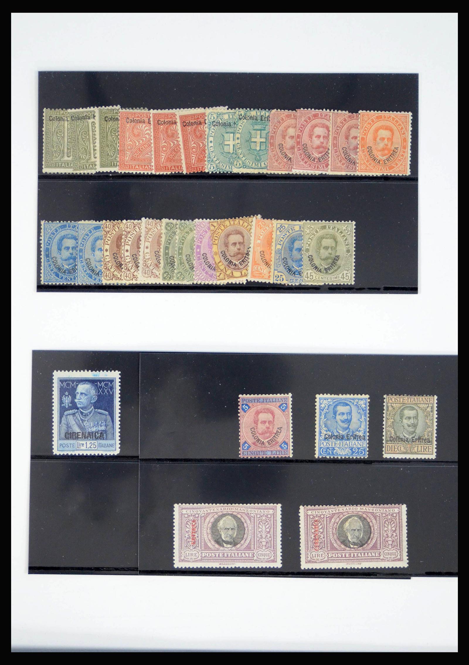 40020 0005 - Postzegelverzameling 40020 Italiaanse koloniën 1893-1940.