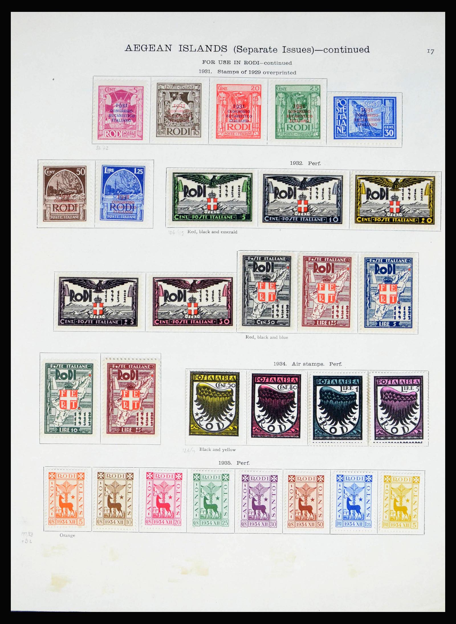40020 0014 - Postzegelverzameling 40020 Italiaanse koloniën 1893-1940.