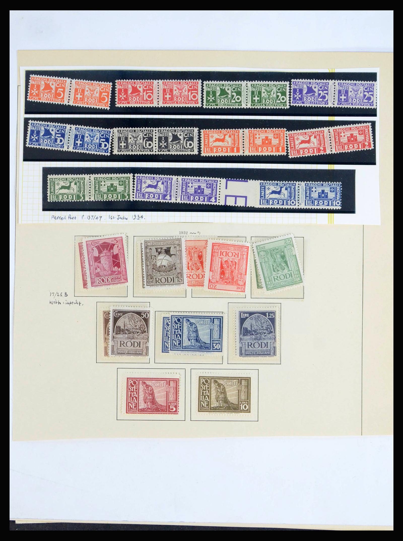 40020 0018 - Postzegelverzameling 40020 Italiaanse koloniën 1893-1940.