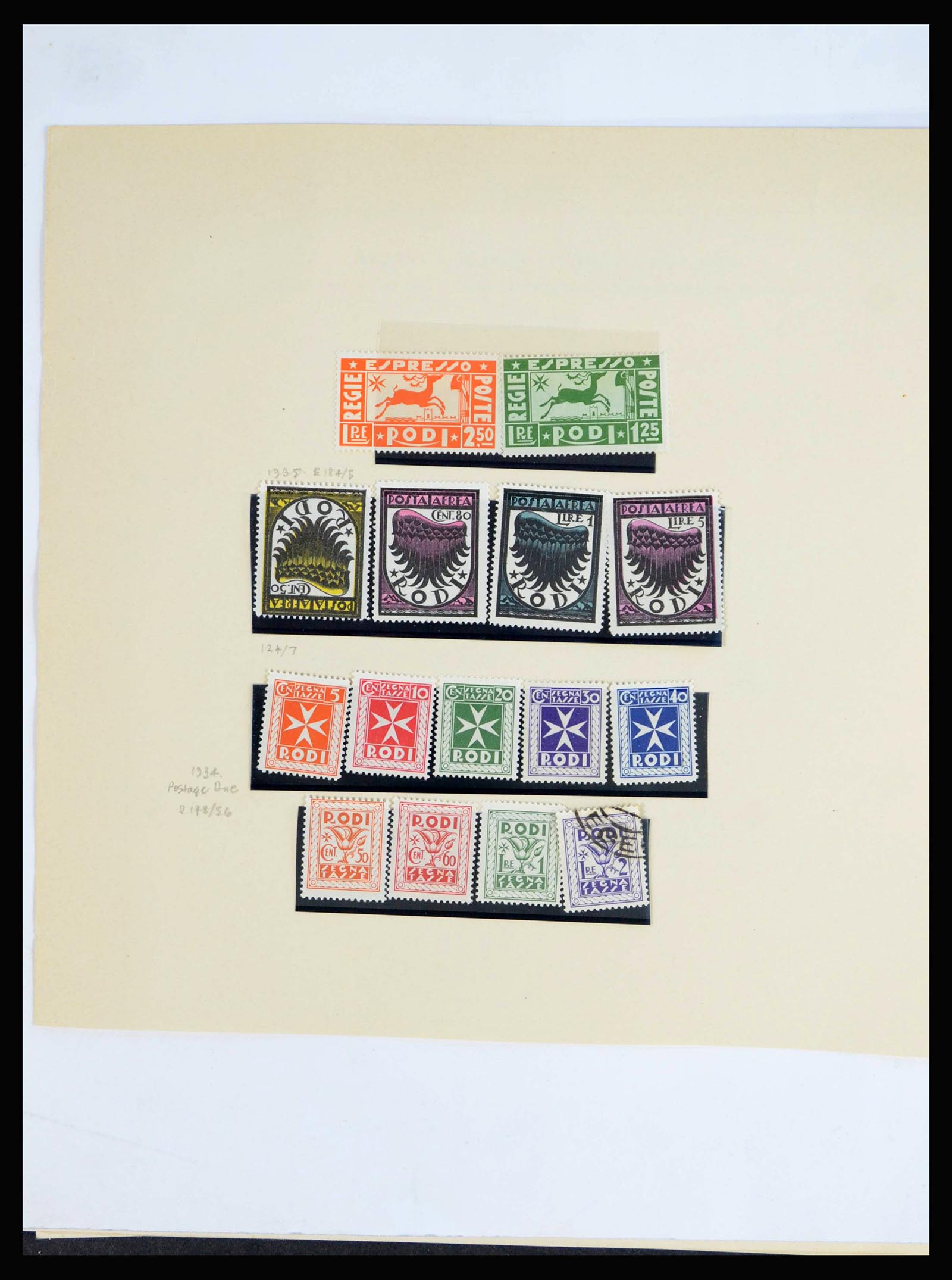 40020 0020 - Postzegelverzameling 40020 Italiaanse koloniën 1893-1940.