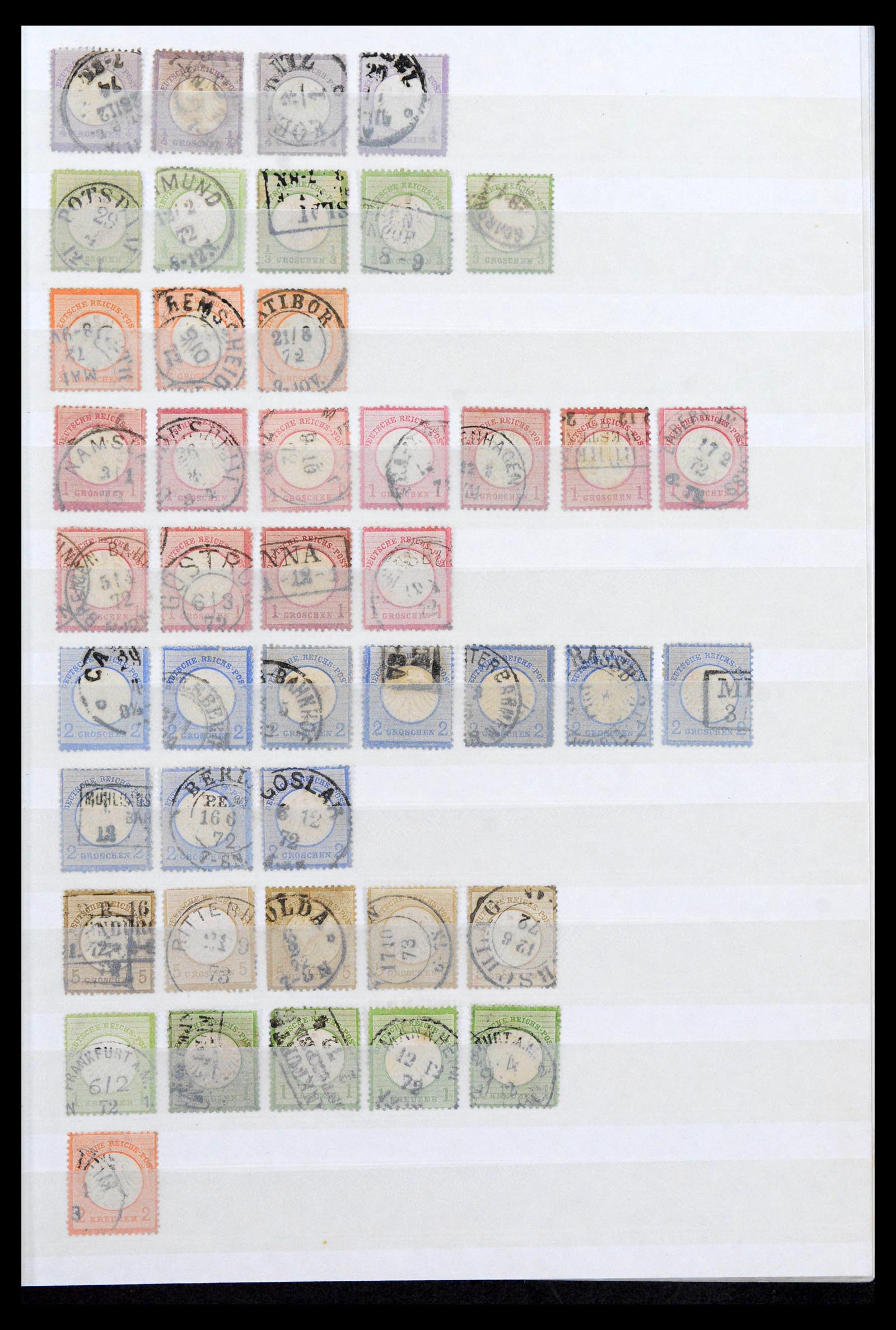 40026 0001 - Postzegelverzameling 40026 Duitse Rijk gestempeld 1872-1945.