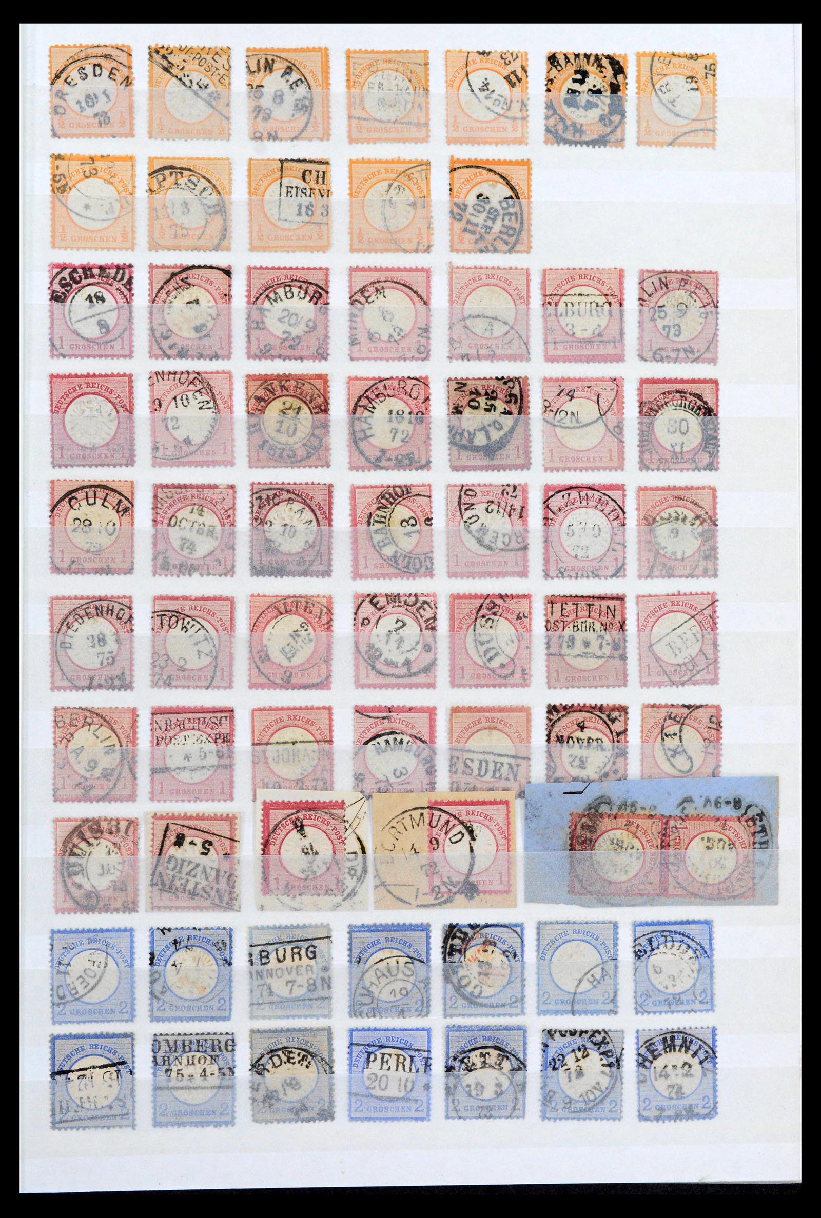 40026 0003 - Postzegelverzameling 40026 Duitse Rijk gestempeld 1872-1945.