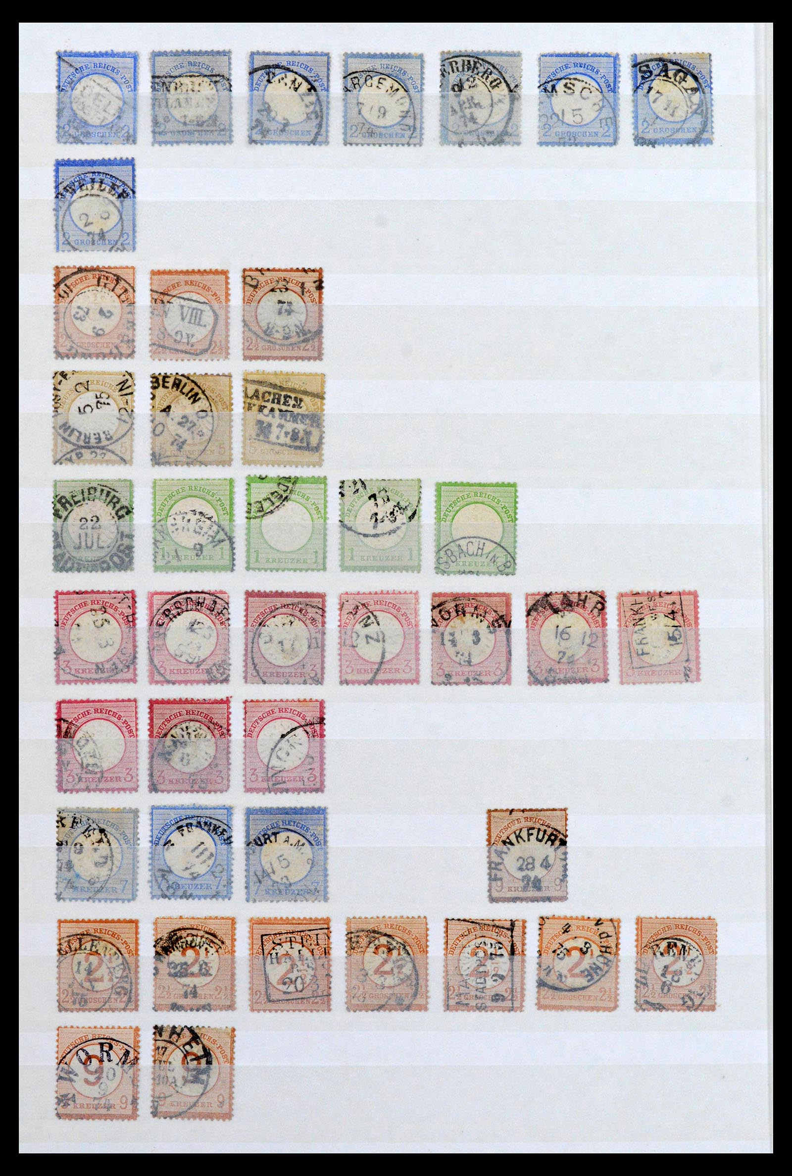 40026 0004 - Postzegelverzameling 40026 Duitse Rijk gestempeld 1872-1945.
