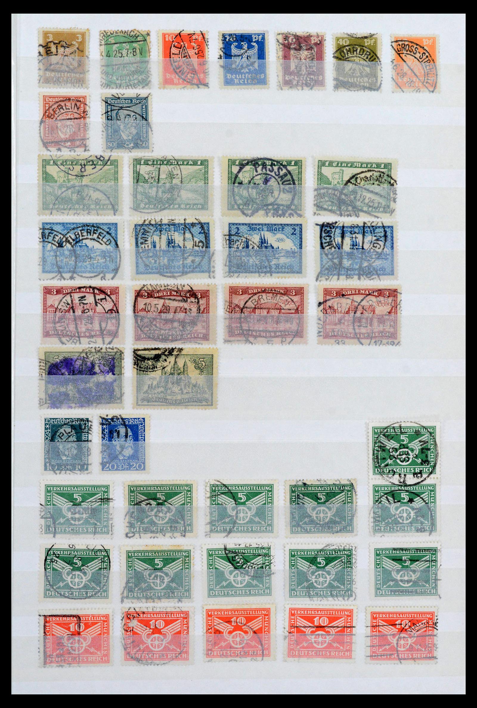 40026 0007 - Postzegelverzameling 40026 Duitse Rijk gestempeld 1872-1945.