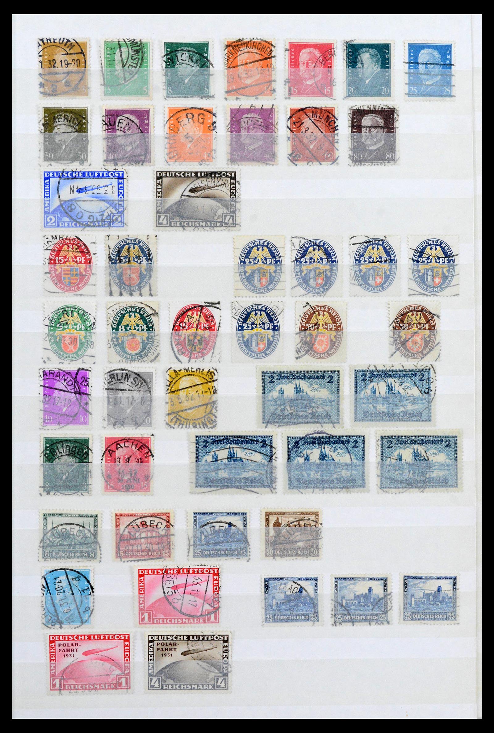 40026 0009 - Postzegelverzameling 40026 Duitse Rijk gestempeld 1872-1945.
