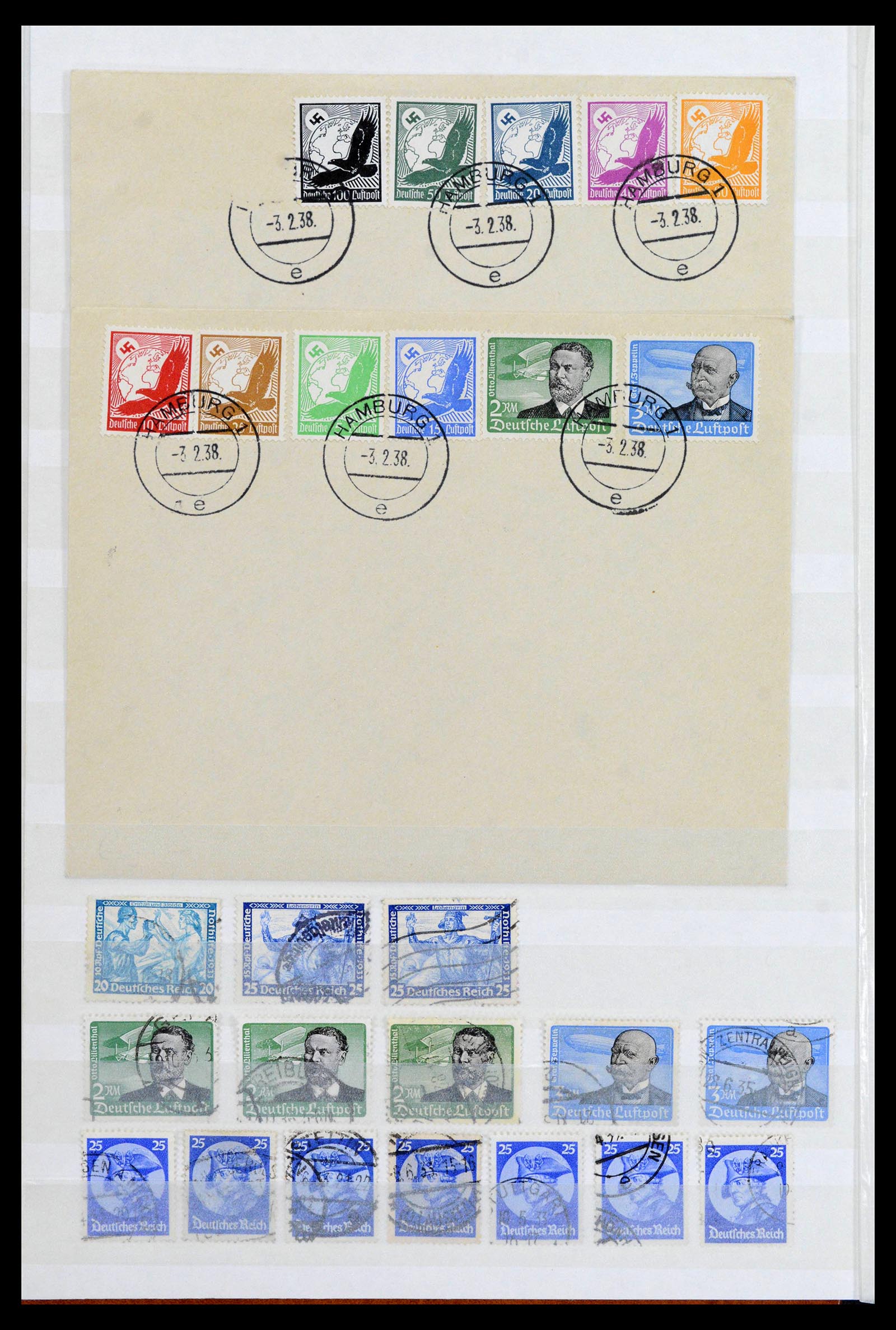 40026 0012 - Postzegelverzameling 40026 Duitse Rijk gestempeld 1872-1945.