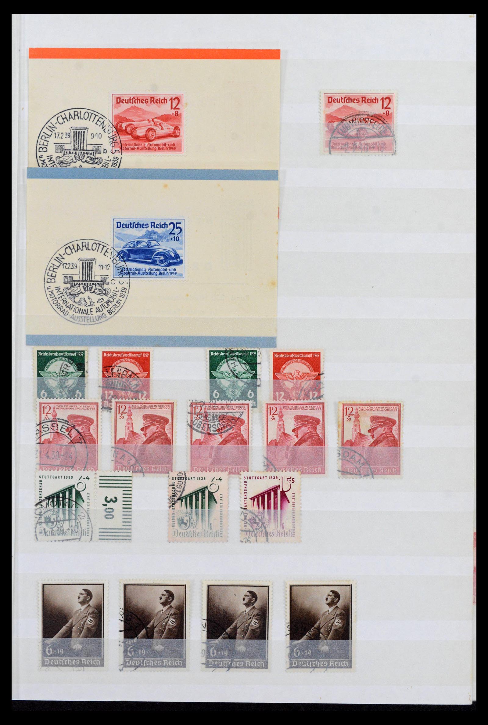 40026 0019 - Postzegelverzameling 40026 Duitse Rijk gestempeld 1872-1945.