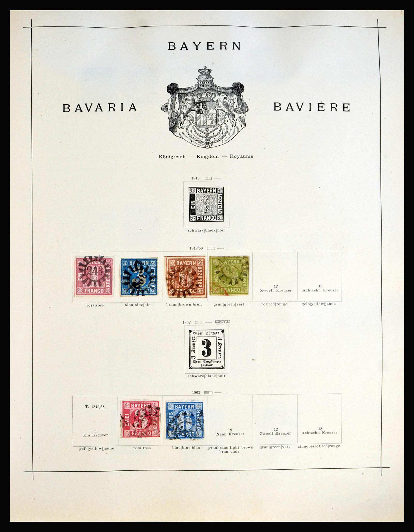 40030 0003 - Stamp collection 40030 Europe 1841-1920.