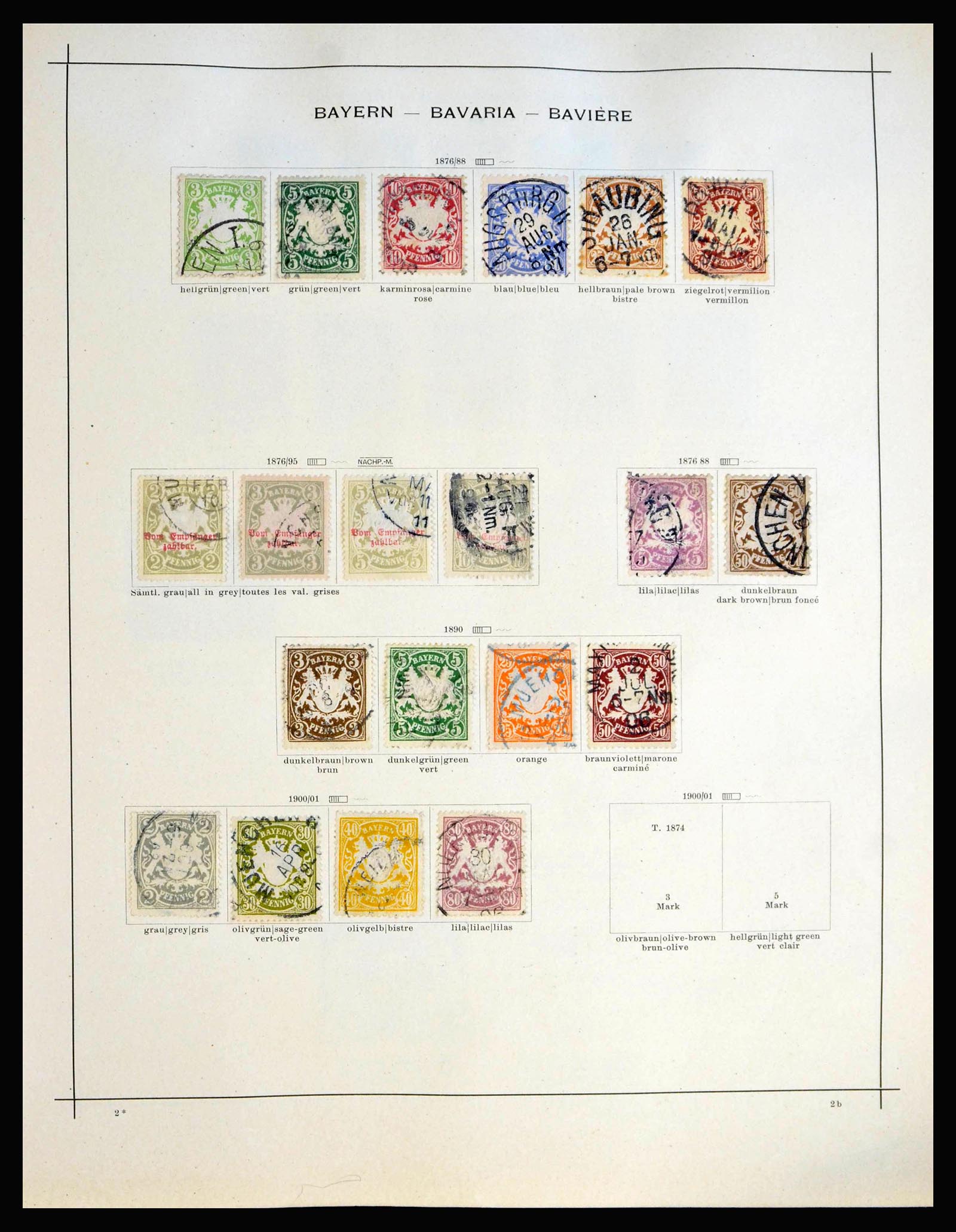 40030 0005 - Stamp collection 40030 Europe 1841-1920.