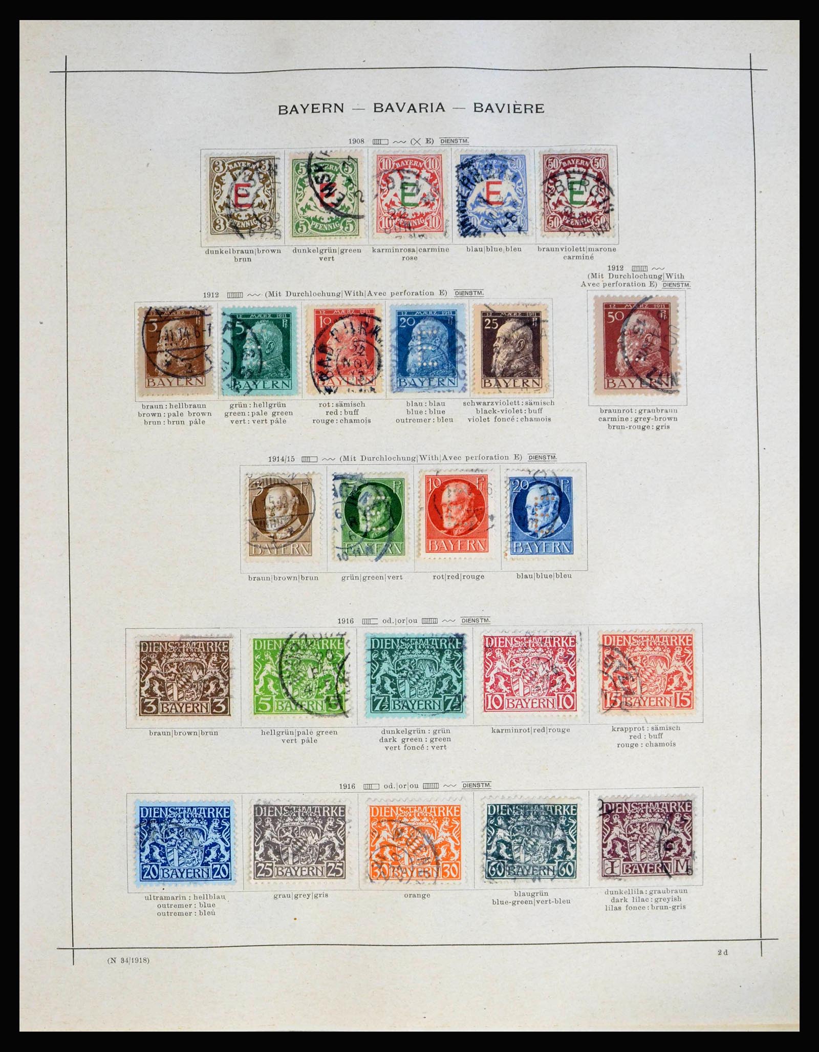 40030 0007 - Stamp collection 40030 Europe 1841-1920.