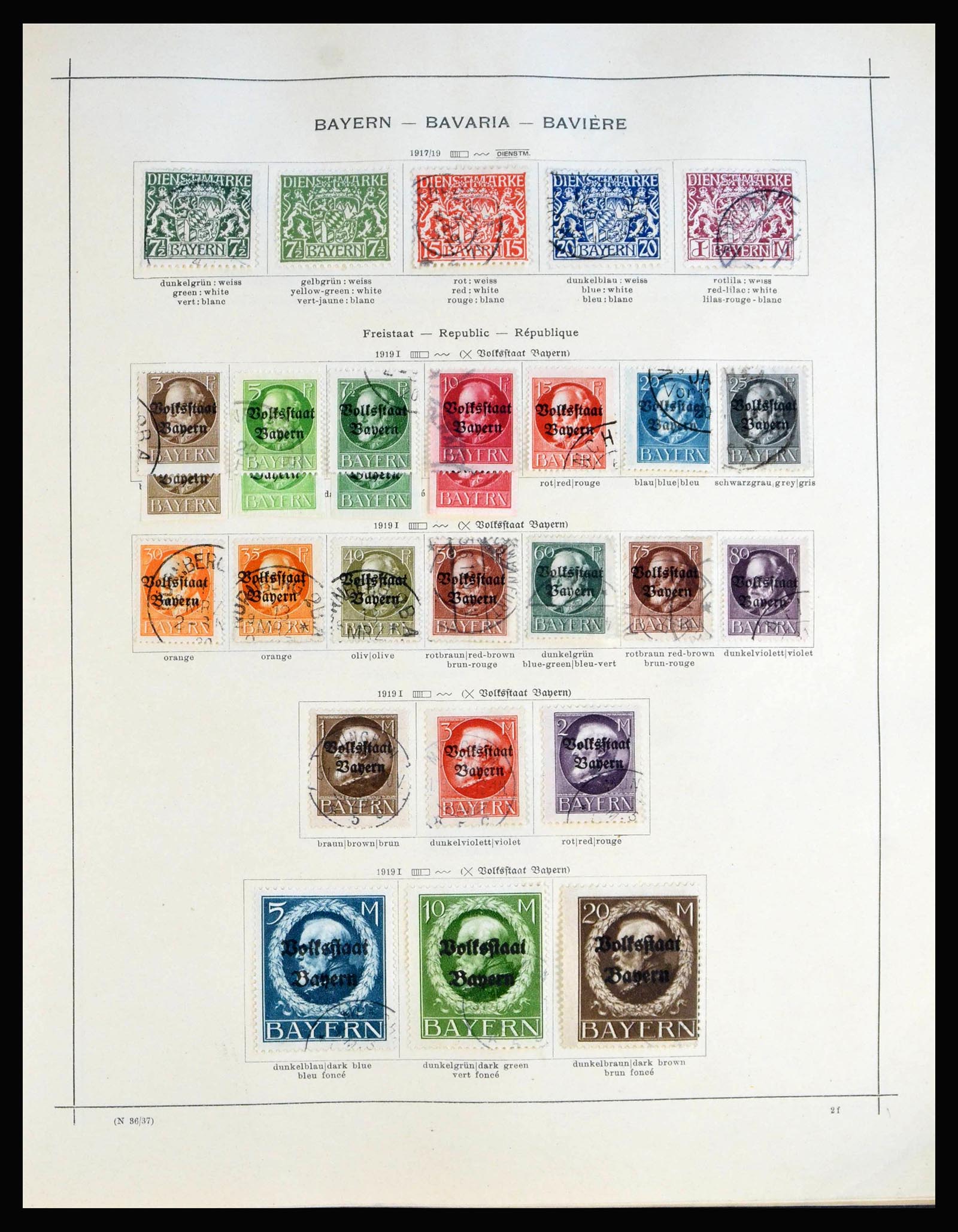 40030 0009 - Stamp collection 40030 Europe 1841-1920.