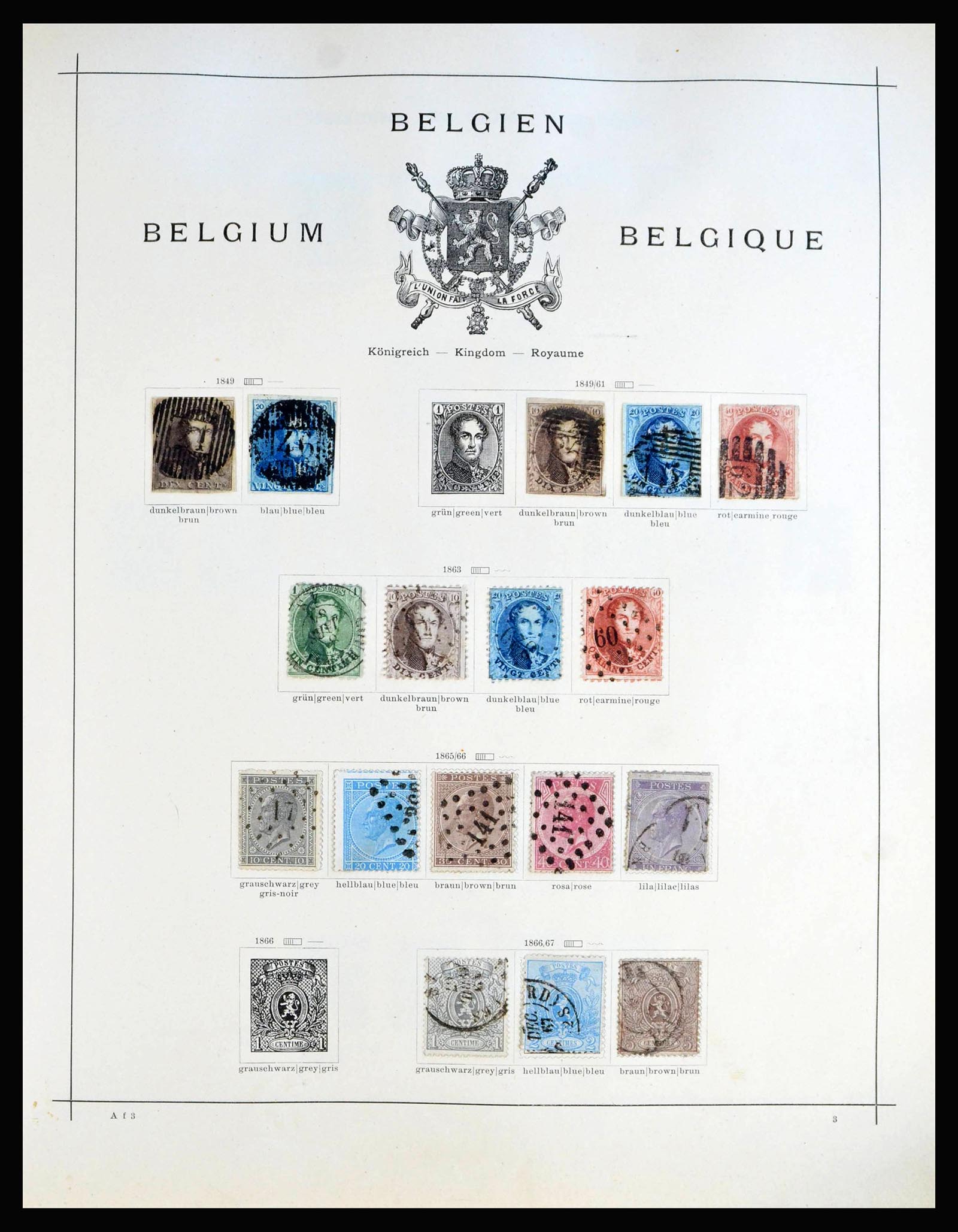 40030 0015 - Stamp collection 40030 Europe 1841-1920.