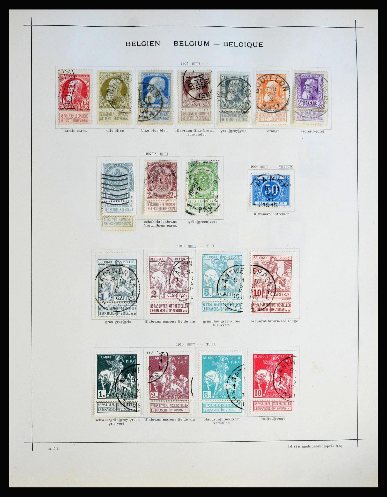 40030 0019 - Stamp collection 40030 Europe 1841-1920.