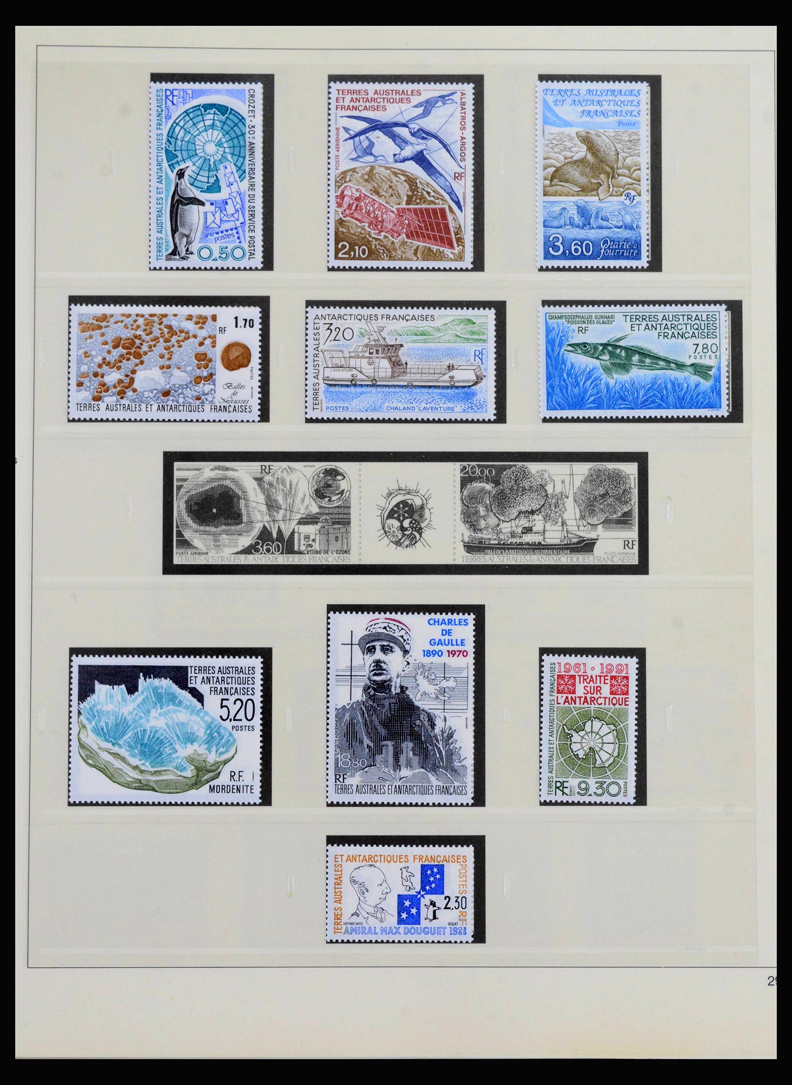 40034 0014 - Postzegelverzameling 40034 Franse koloniën 1958-2002.