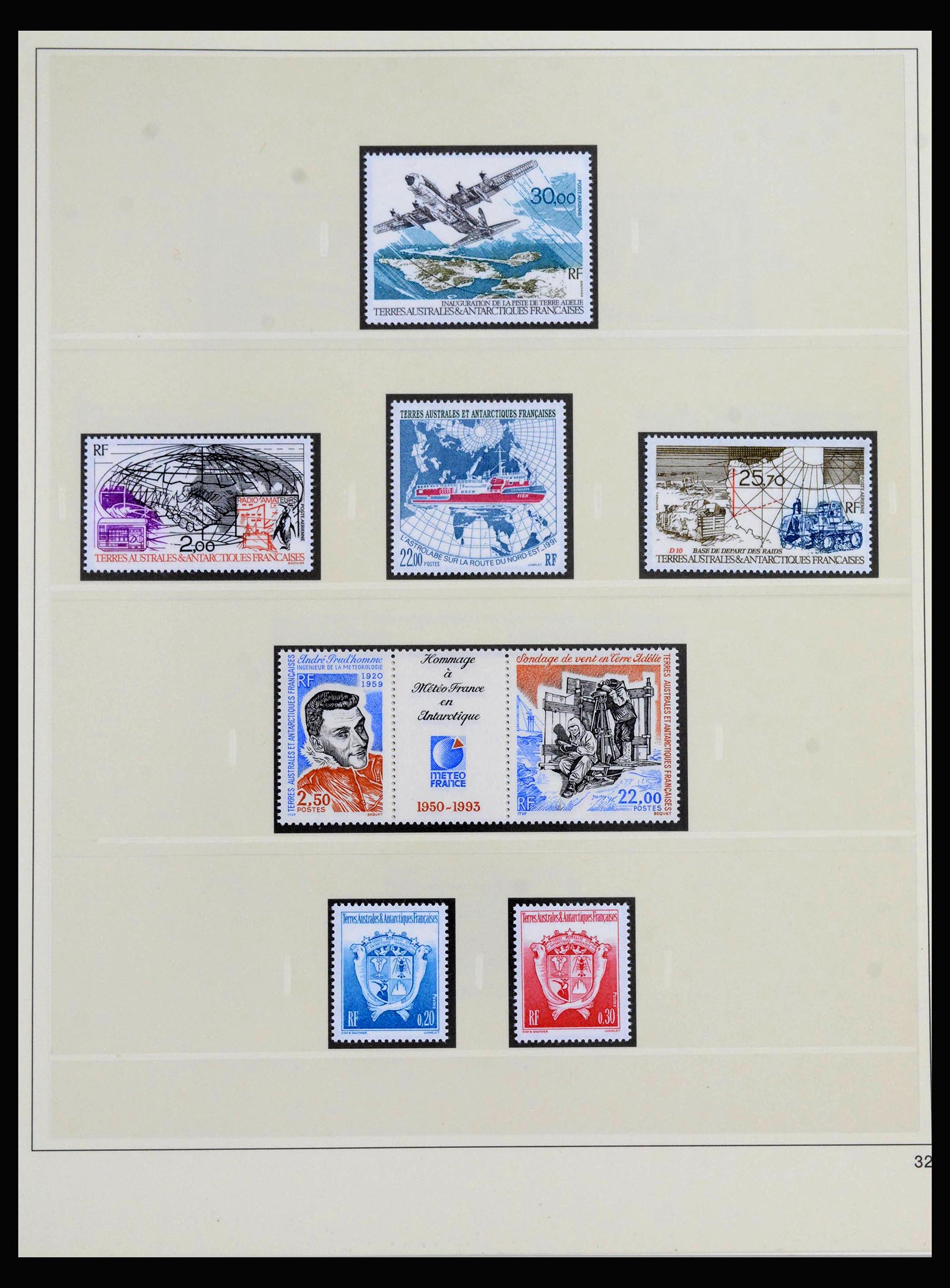 40034 0017 - Postzegelverzameling 40034 Franse koloniën 1958-2002.