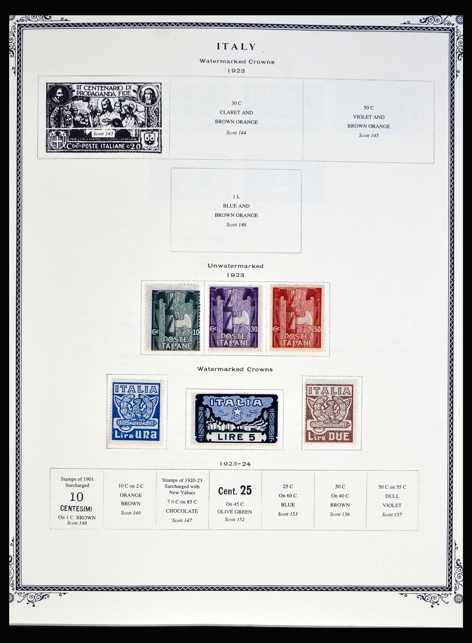 40037 0004 - Postzegelverzameling 40037 Italië en koloniën 1893-1984.