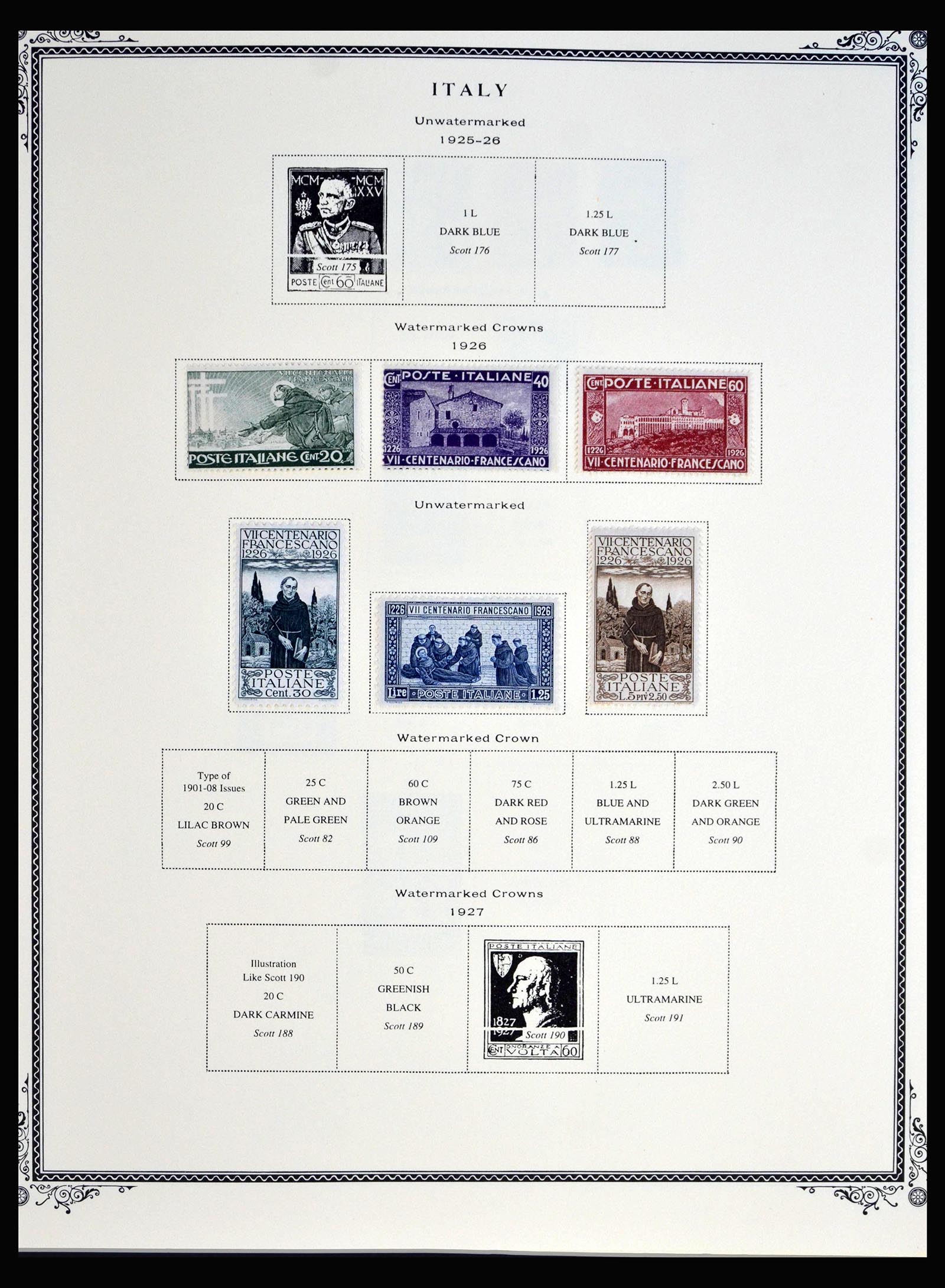 40037 0005 - Postzegelverzameling 40037 Italië en koloniën 1893-1984.